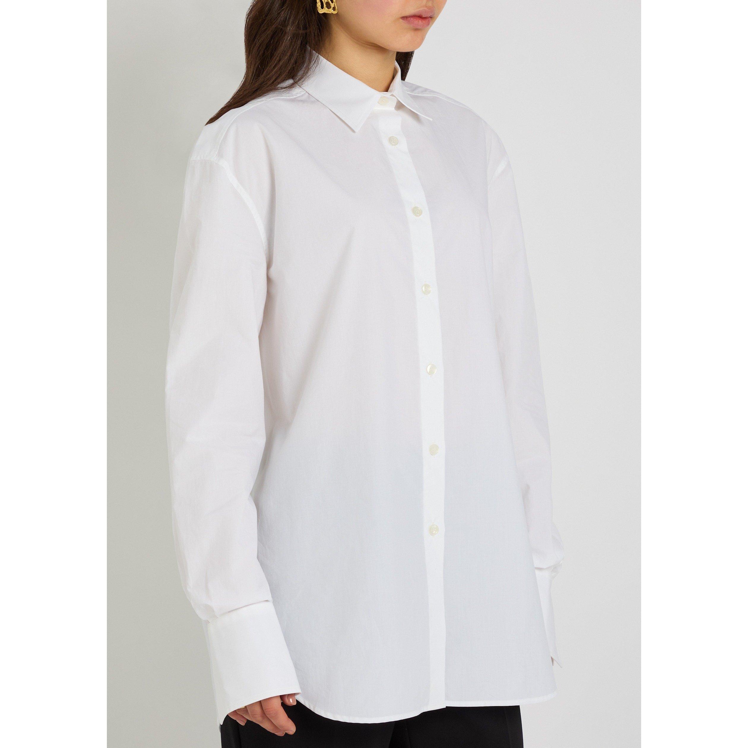 WHITE - Another Tomorrow - OVERSIZED MENS SHIRT - 2
