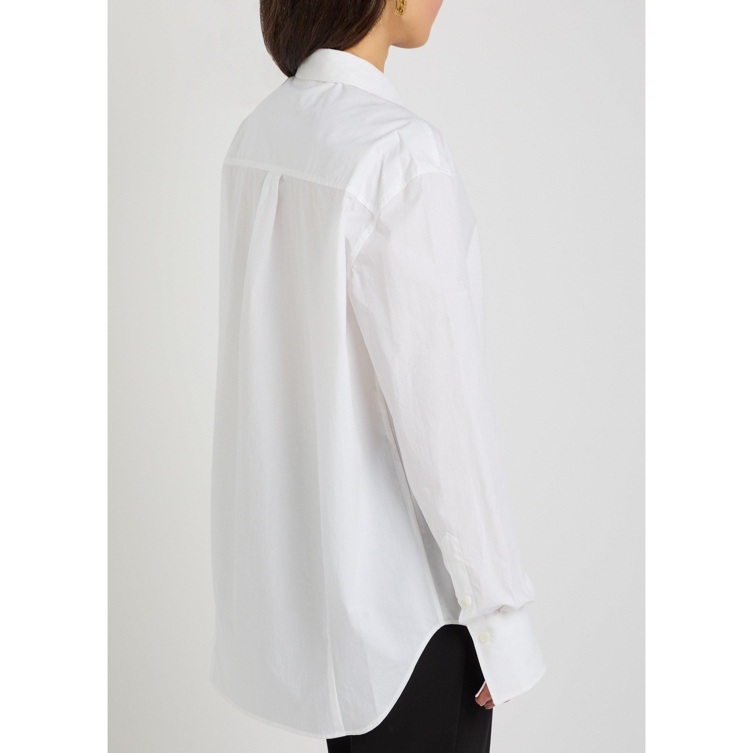WHITE - Another Tomorrow - OVERSIZED MENS SHIRT - 3