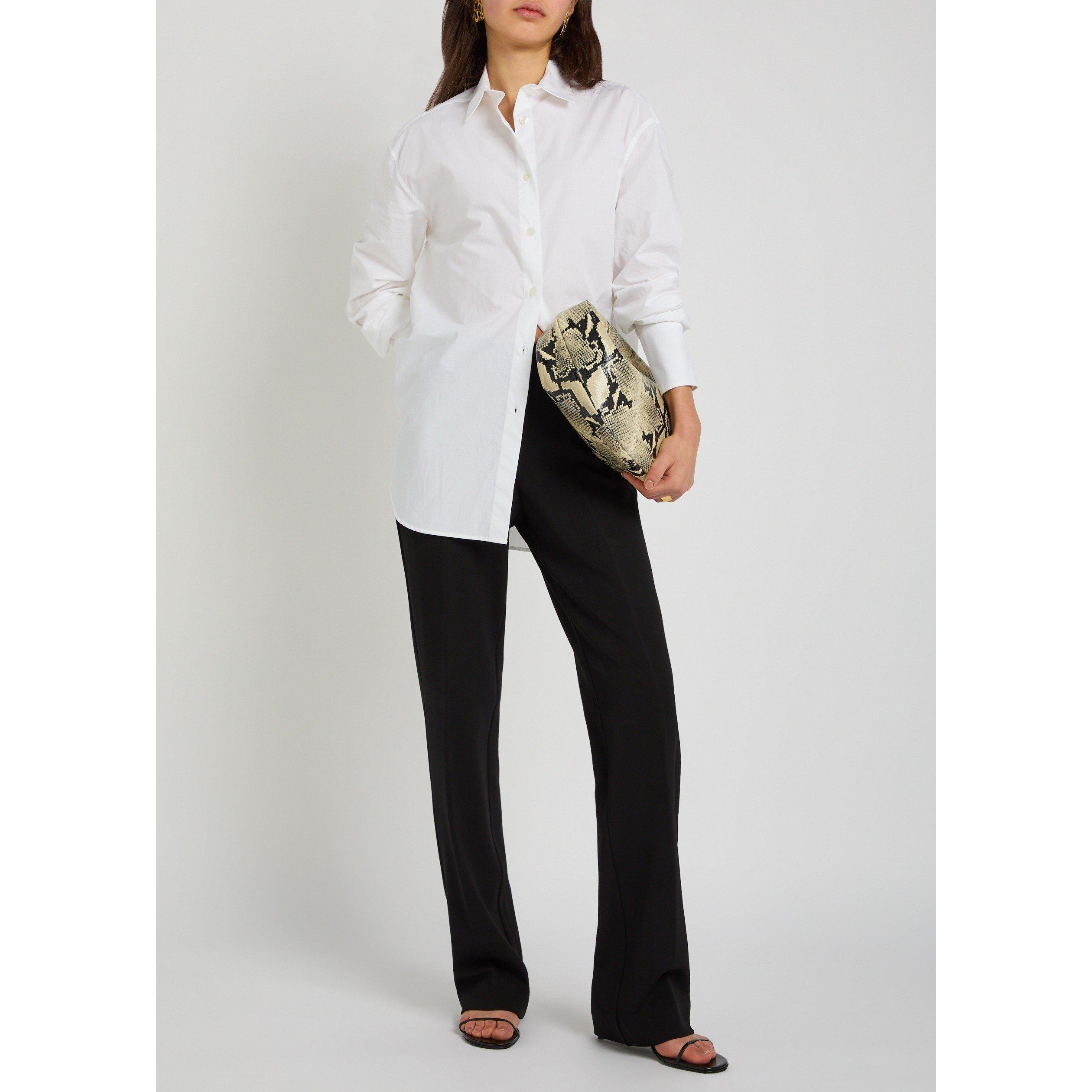 WHITE - Another Tomorrow - OVERSIZED MENS SHIRT - 5