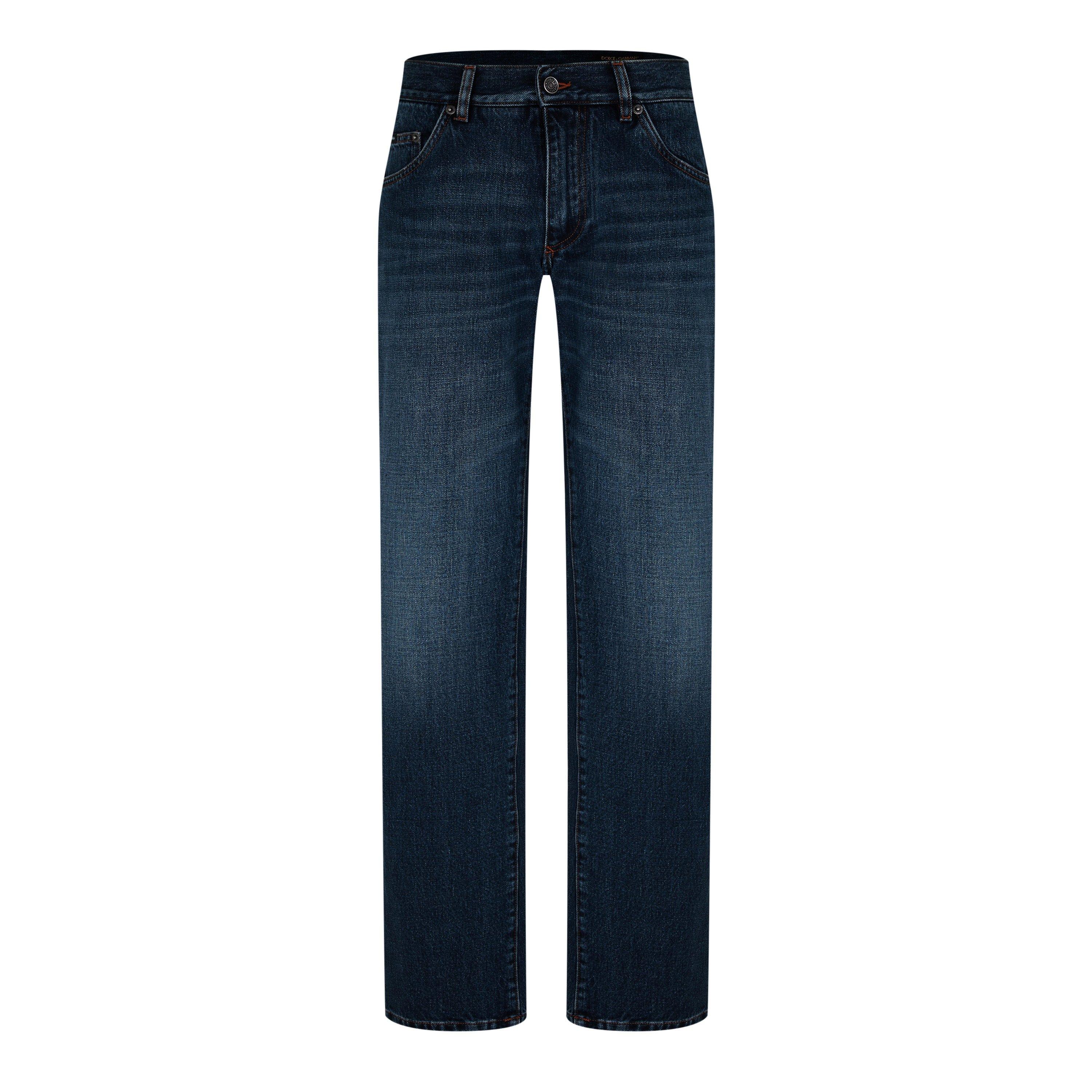 Variante S9001 - Dolce and Gabbana - Classic Blue Slim Jeans - 5