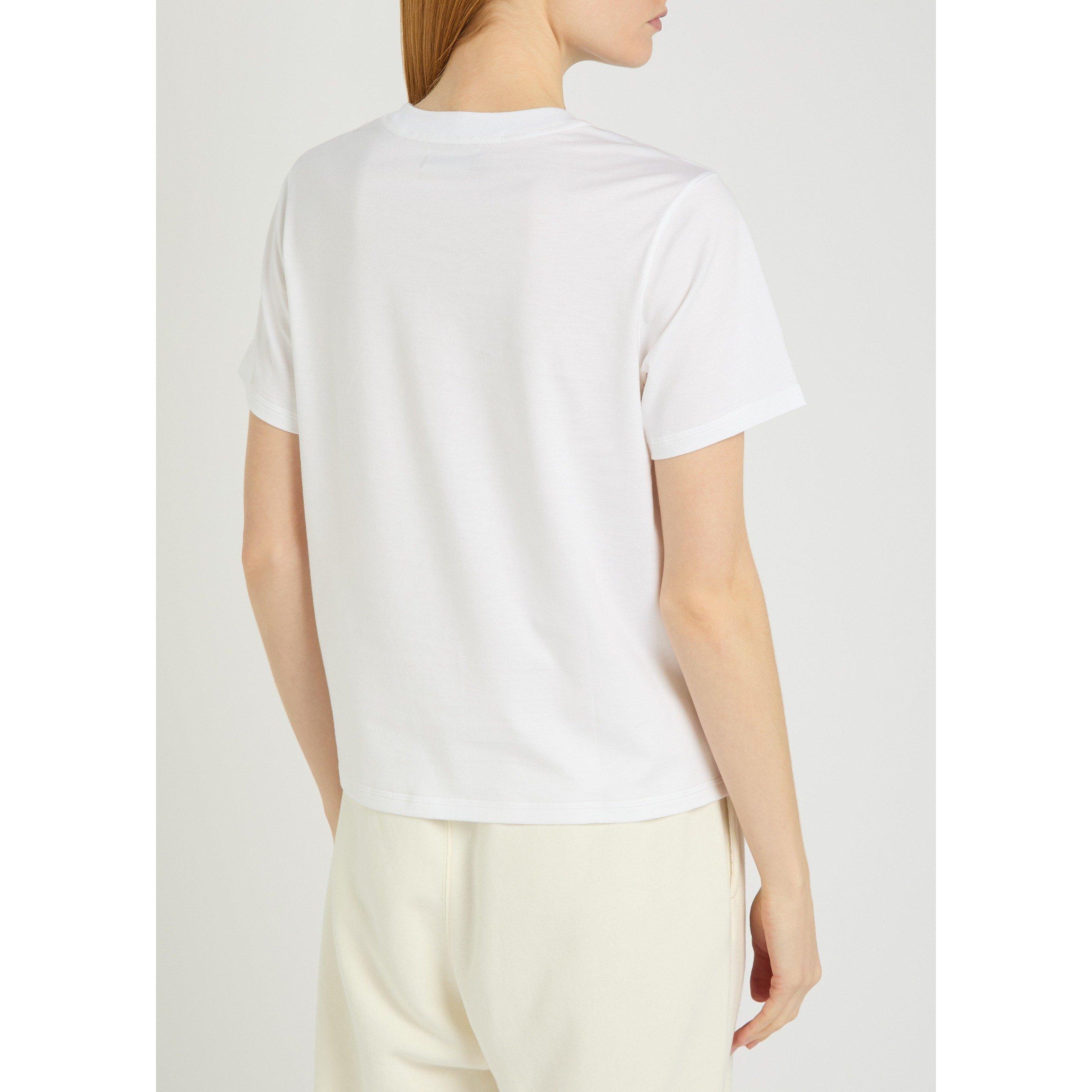 WHITE - Literary Sport - Women's Bishop Cotton T-Shirt - 3