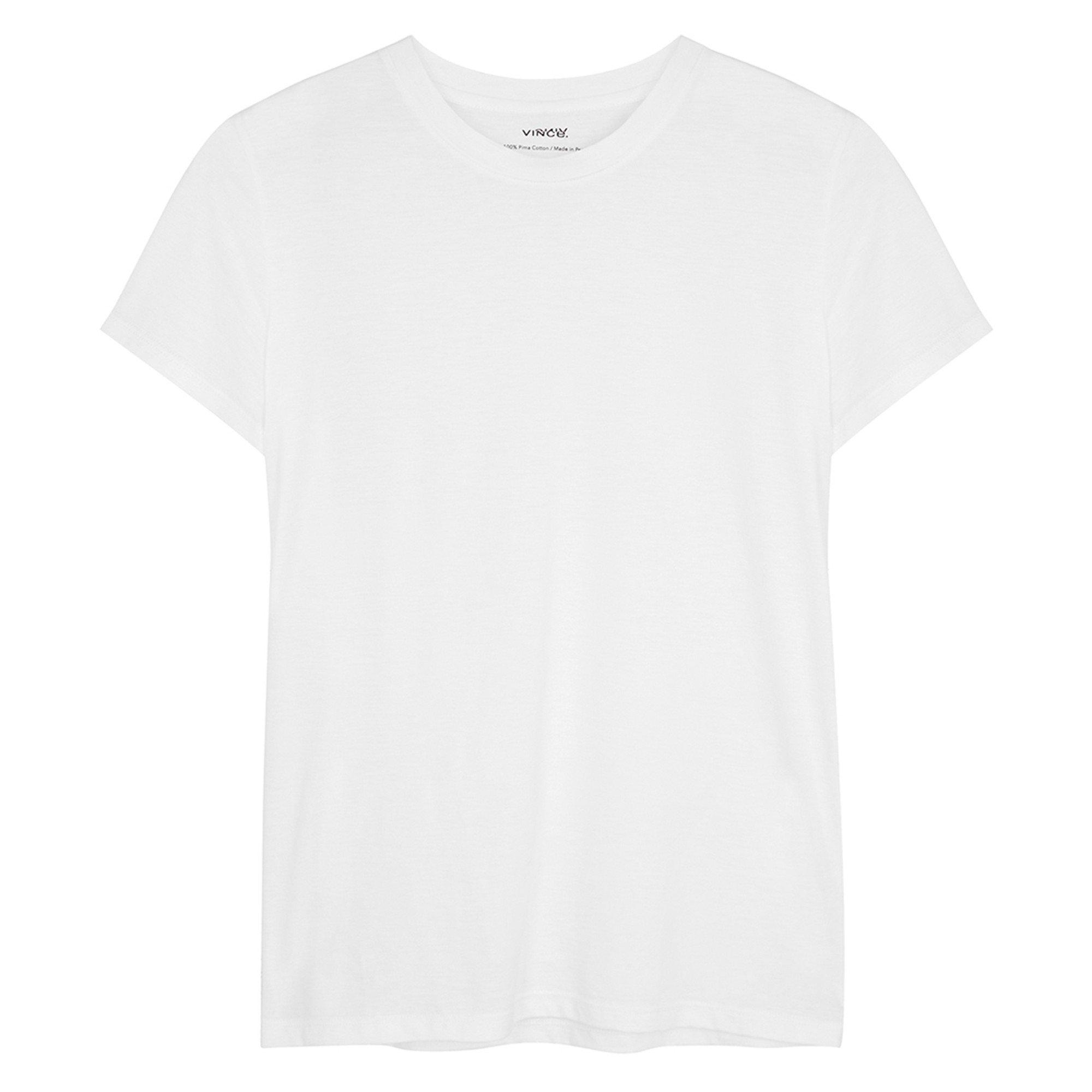 WHITE - Vince - TEE ESSENTIAL CREW - 1