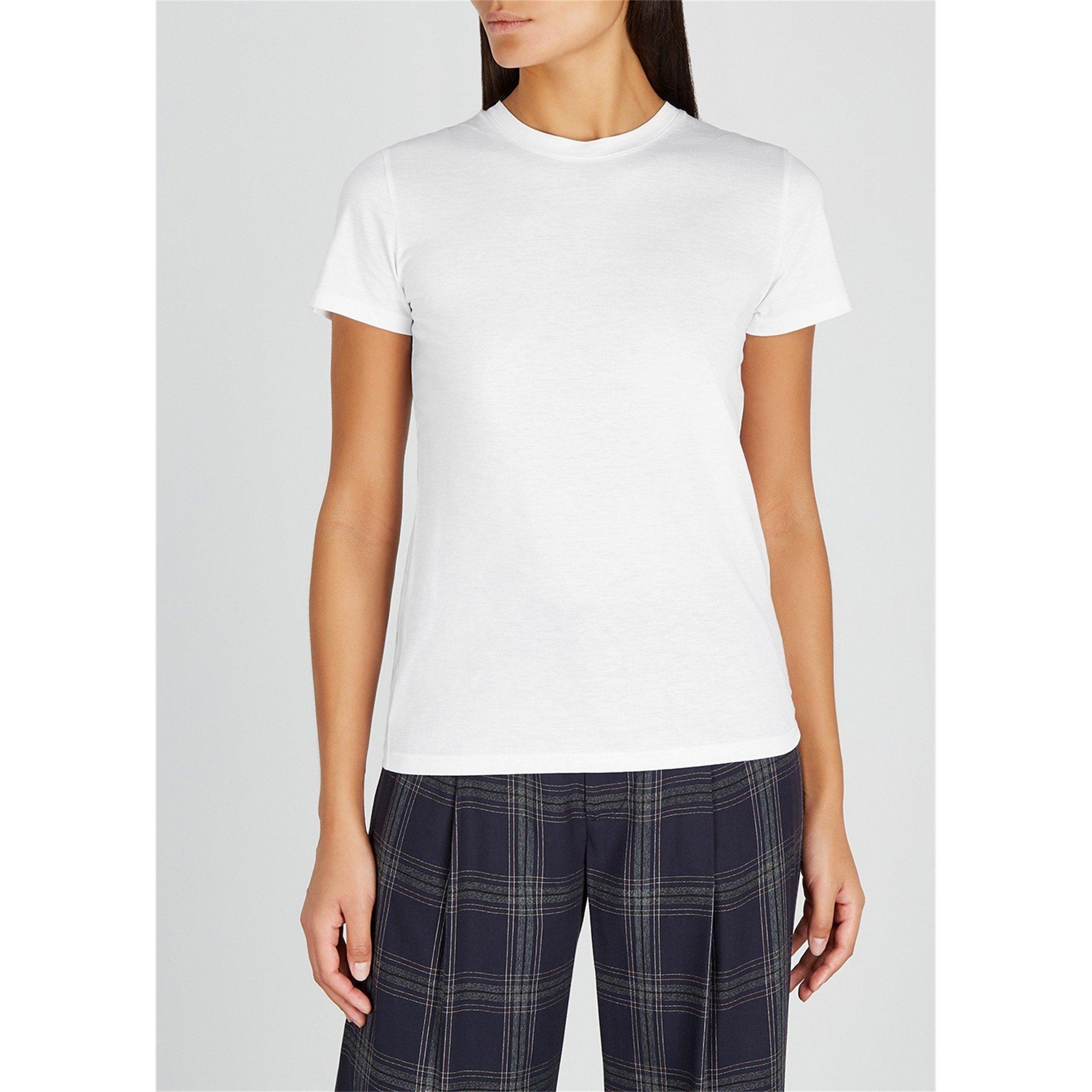WHITE - Vince - TEE ESSENTIAL CREW - 2