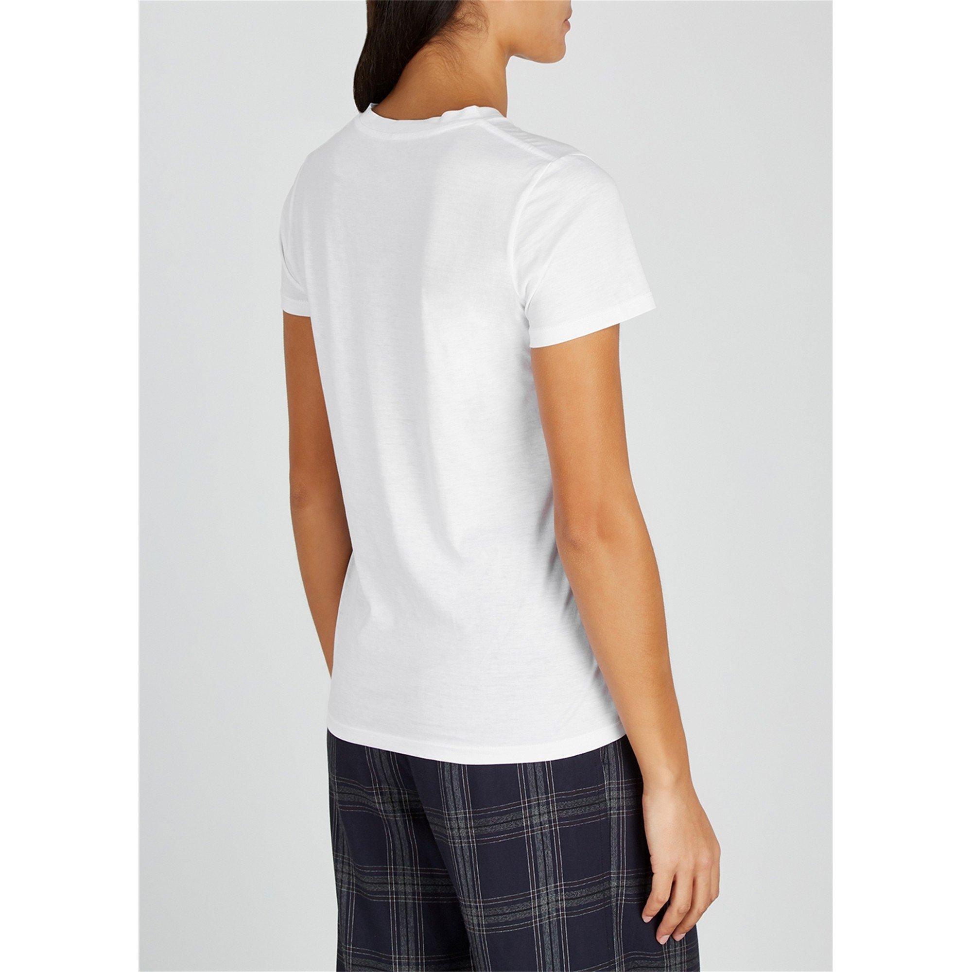 WHITE - Vince - TEE ESSENTIAL CREW - 3