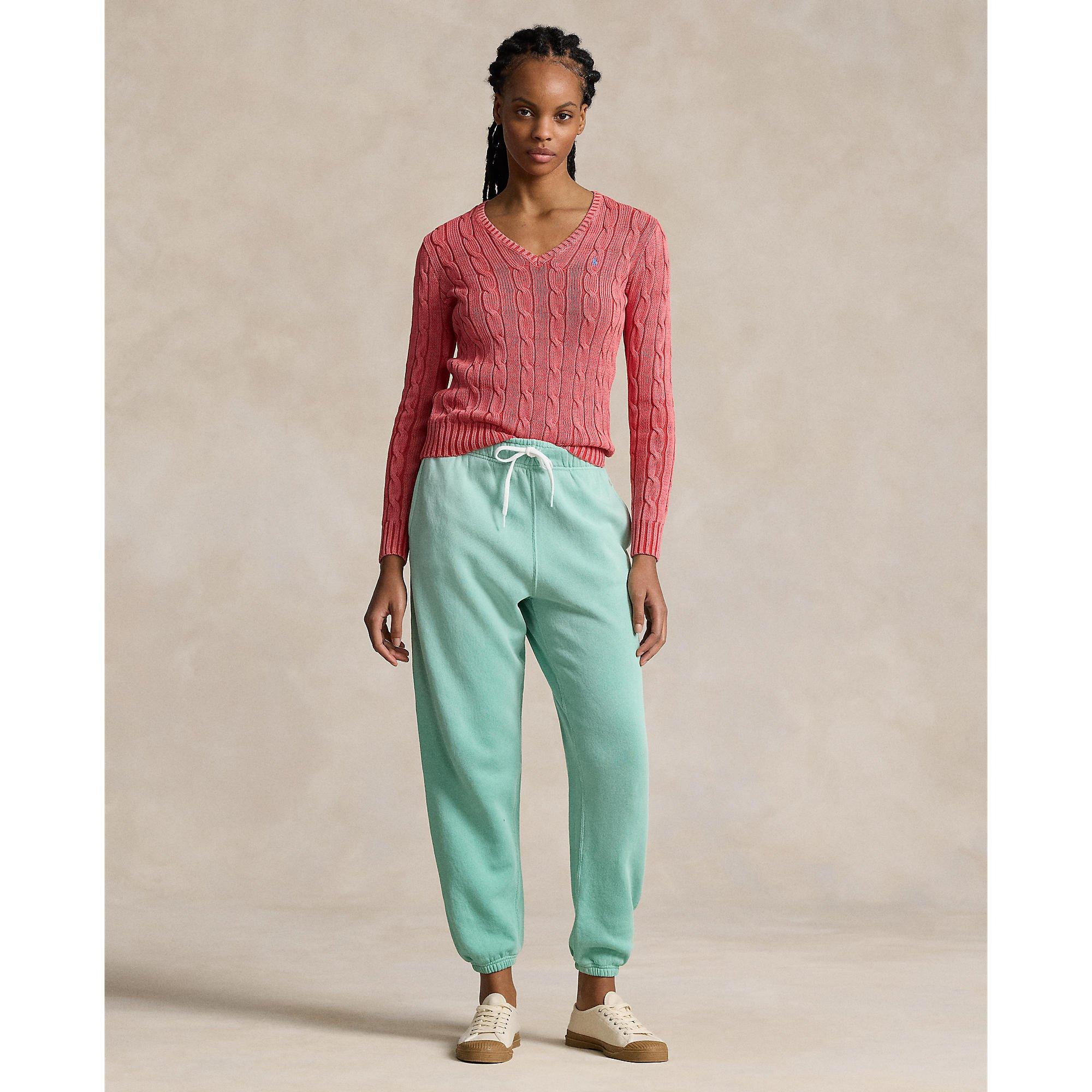 CELADON - Polo Ralph Lauren - Fleece Joggers Womens - 5