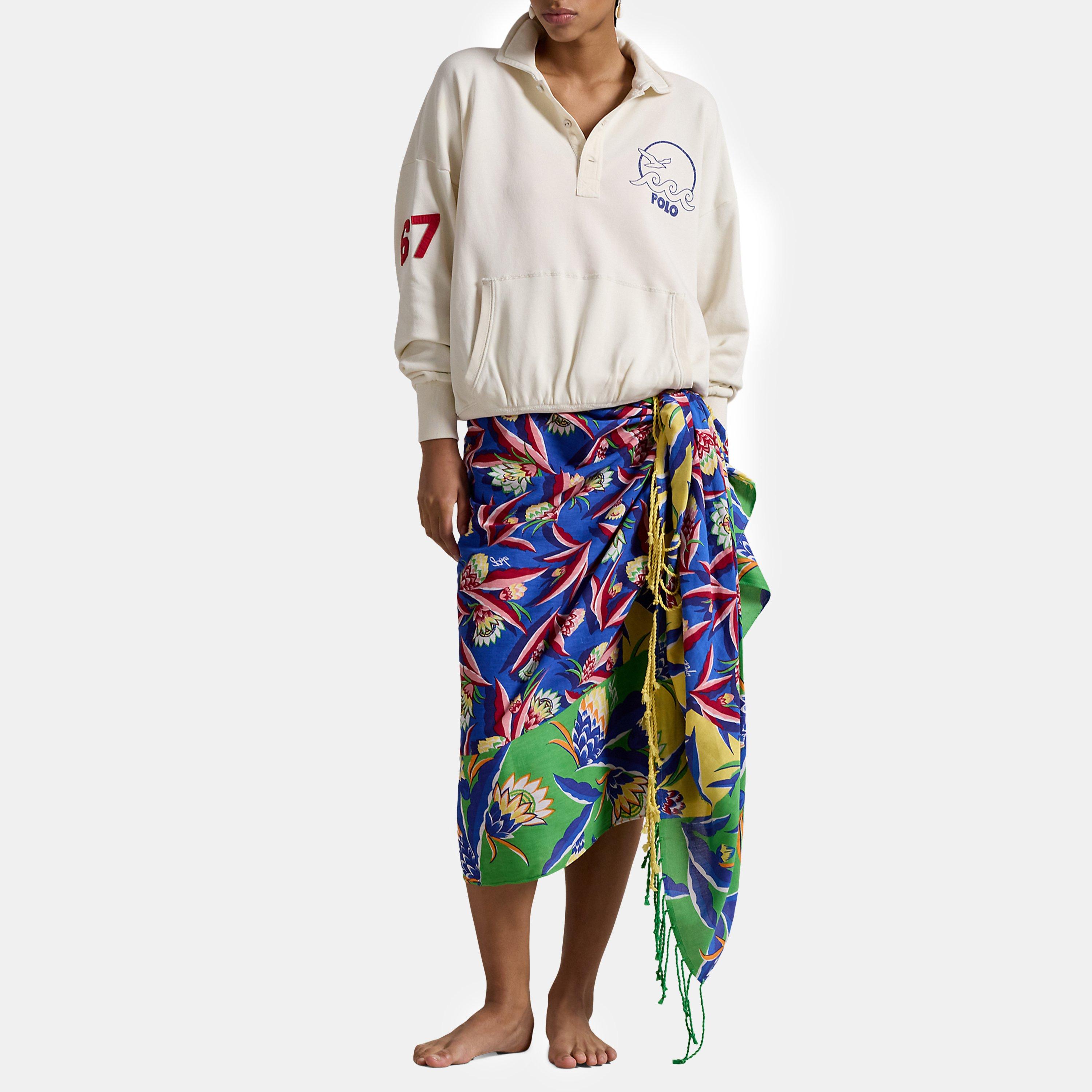 ANTIQUE CREAM - Polo Ralph Lauren - Rugby Polo Shirt With Badges - 5