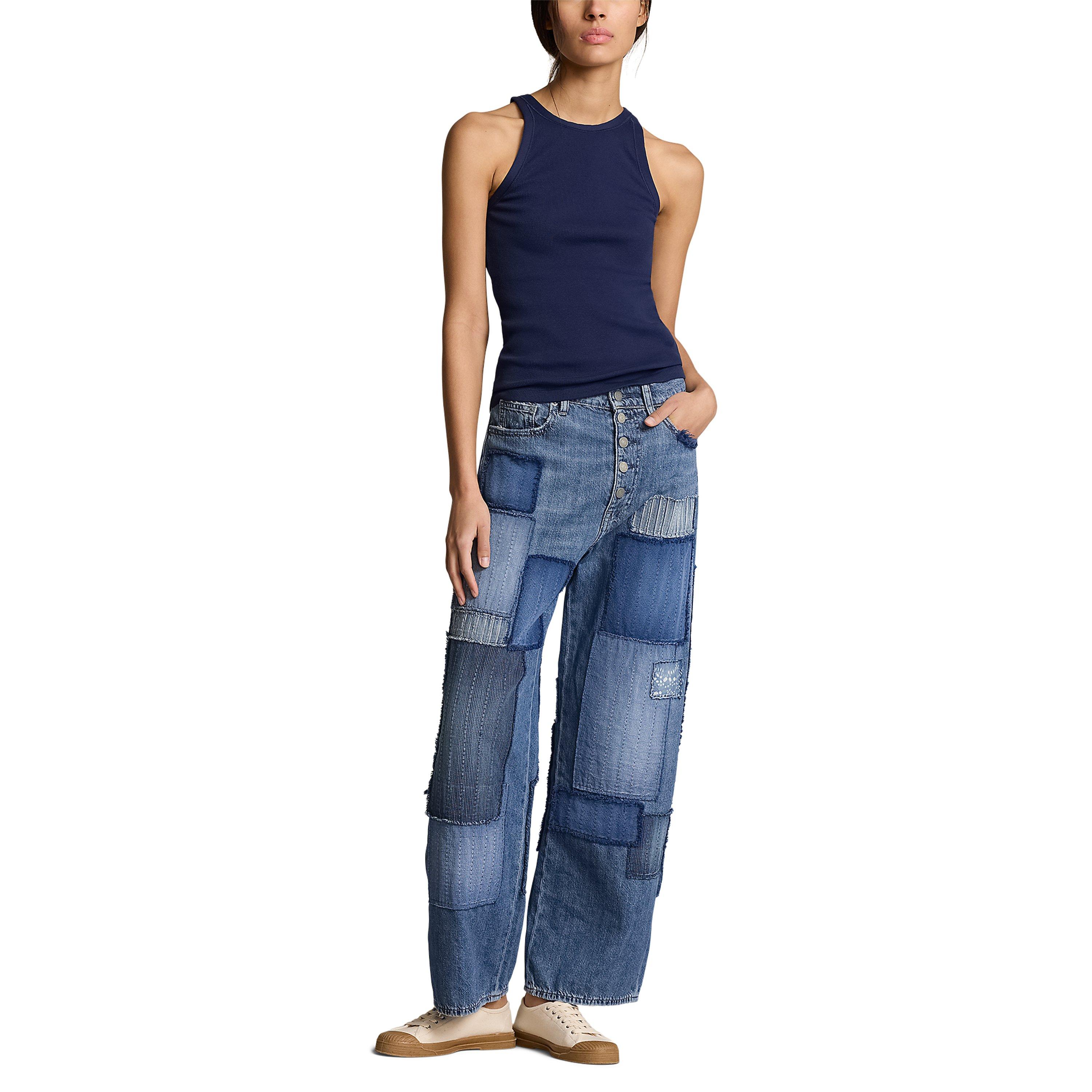 POLO Ralph Lauren【現行】 WideReg Crop Jeans POLO RALPH LAUREN Cropped Wide-Leg Jeans | endource