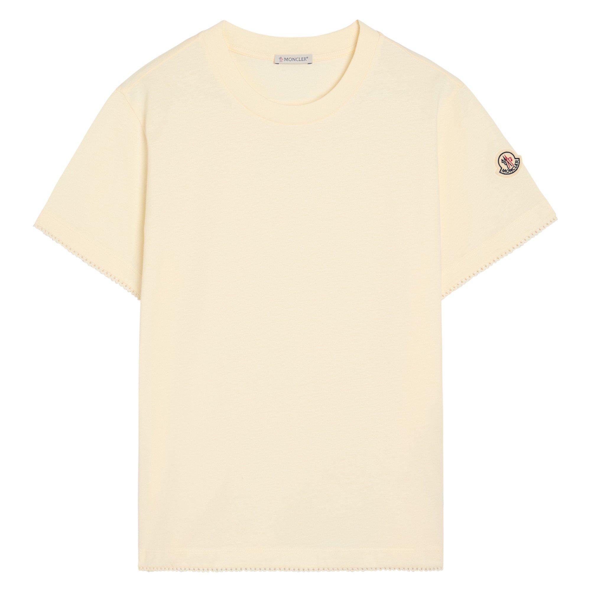 NATURAL - Moncler - SS T-SHIRT