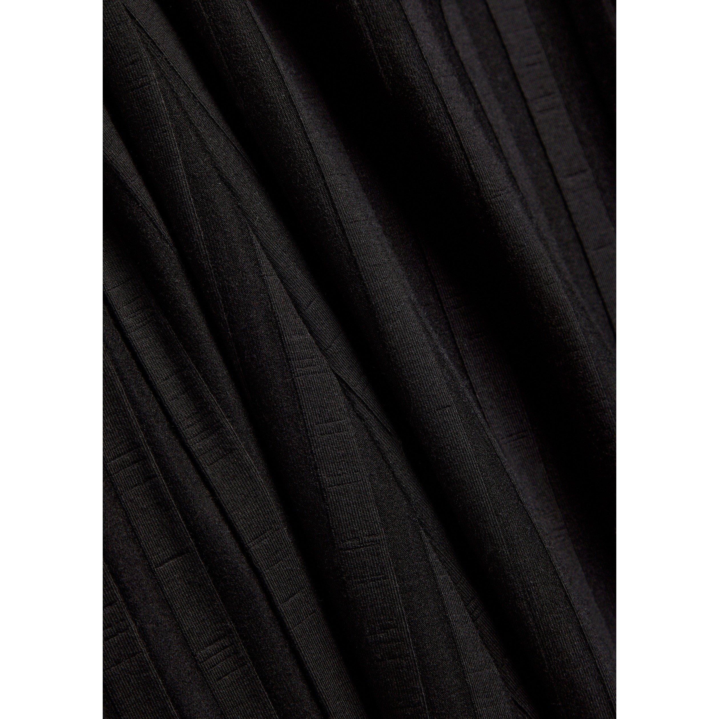 BLACK - Reformation - LD Libra Knit Dress - 4