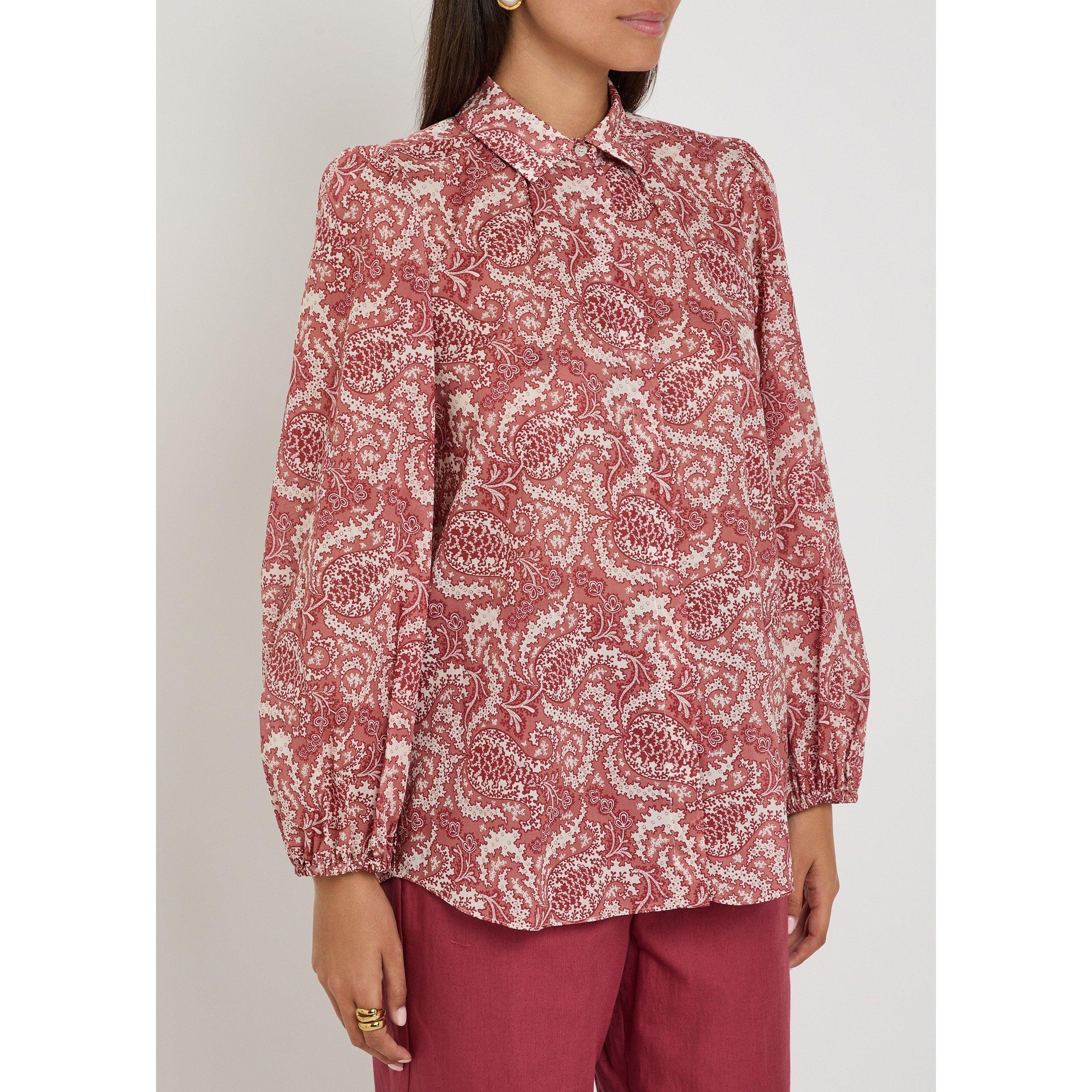 RED AND OTHER - Weekend Max Mara - LS WKDPERIODI PRINTED LS SHIRT - 2