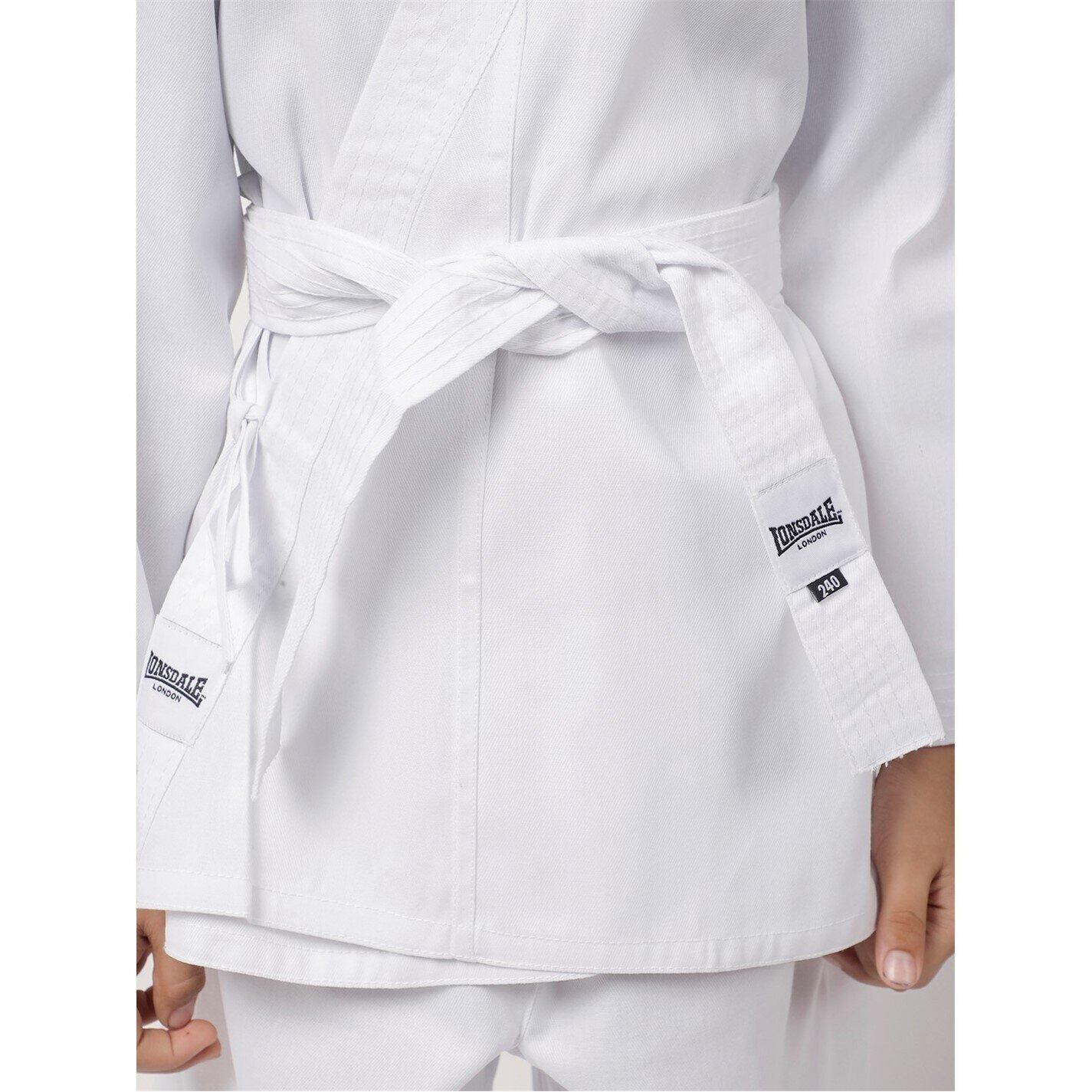 White - Lonsdale - Karate Suit Juniors - 3