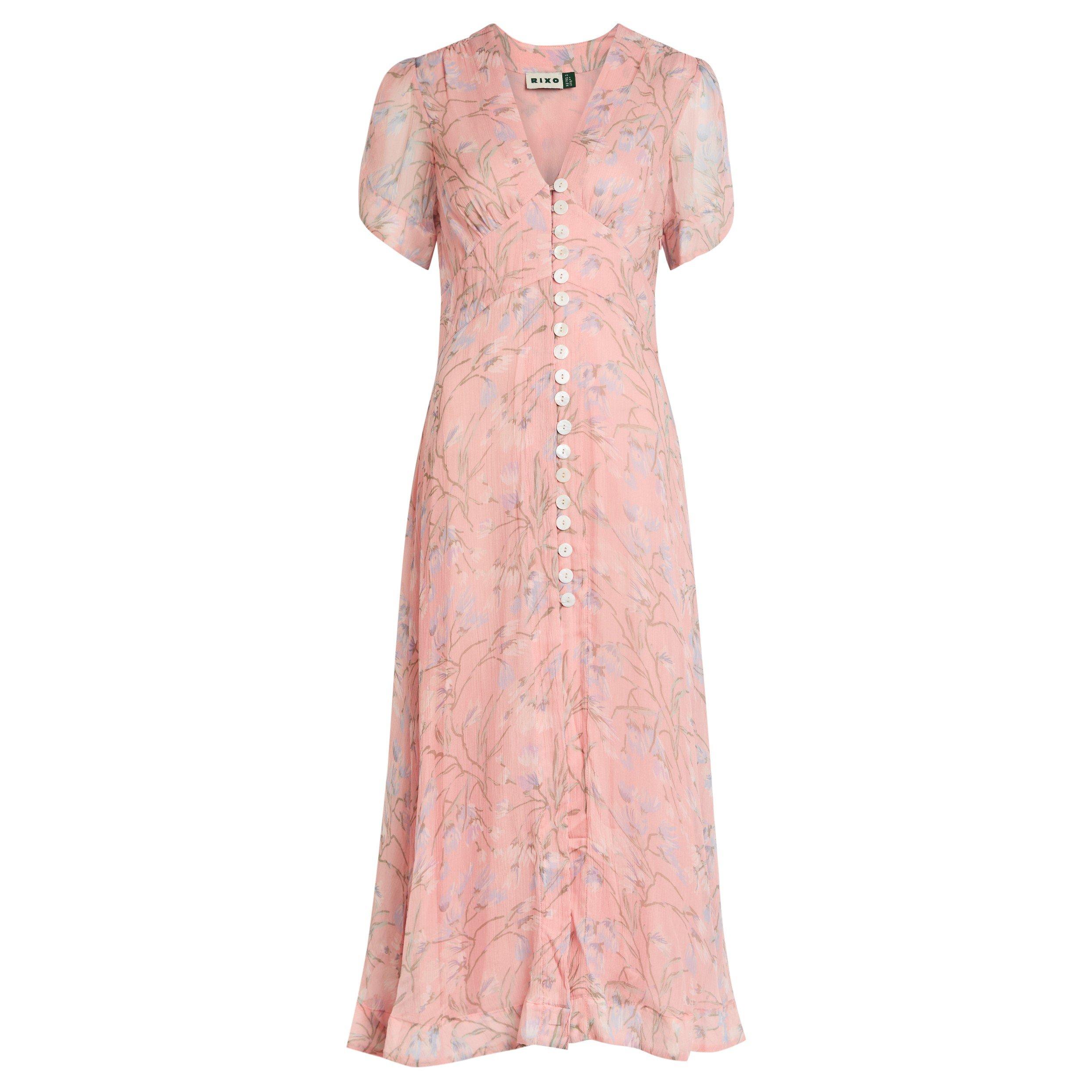 LIGHT PINK - RIXO - LD Novara Dress