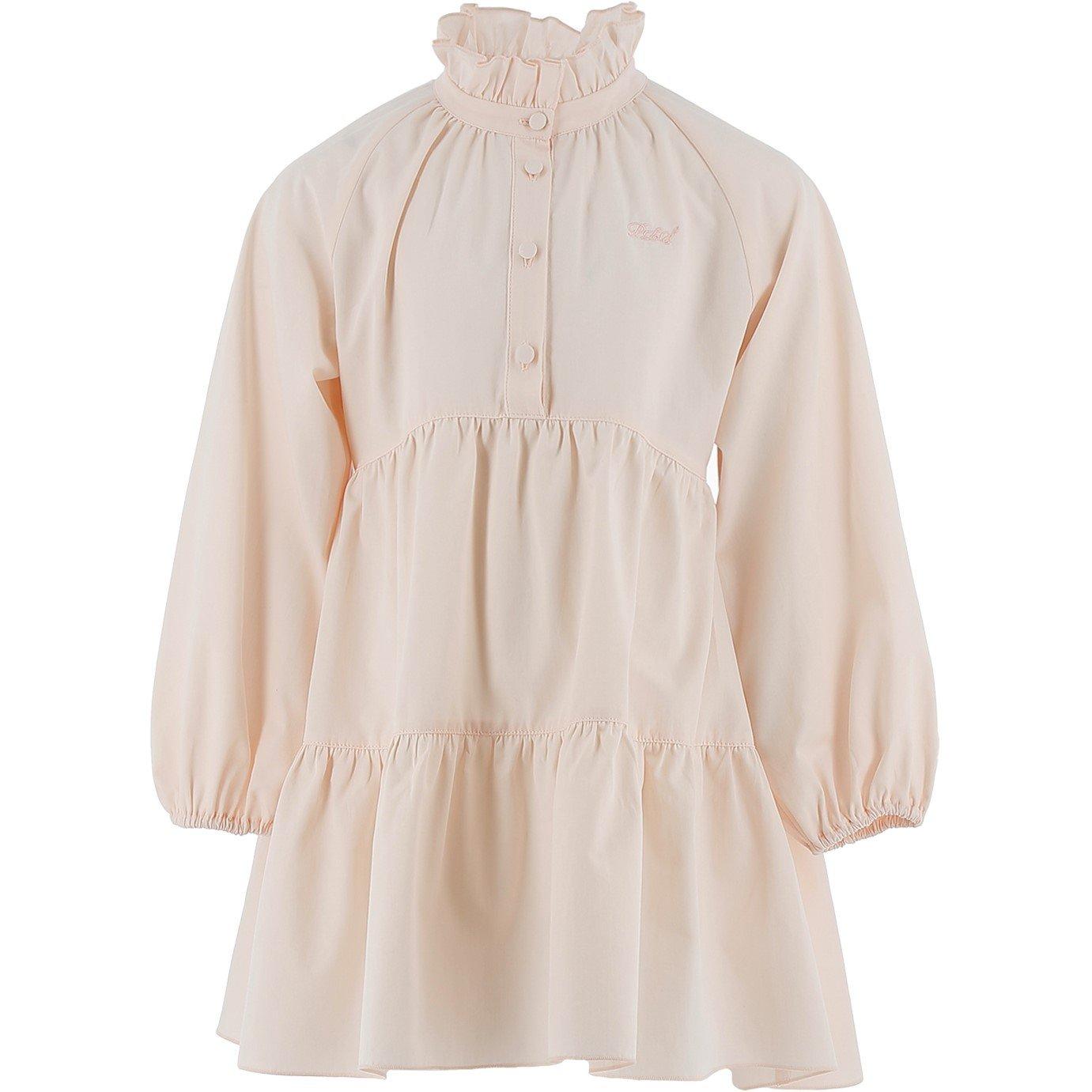 Rosa Salmon - Philosophy - Kids' Long-Sleeve Smock Dress - 1