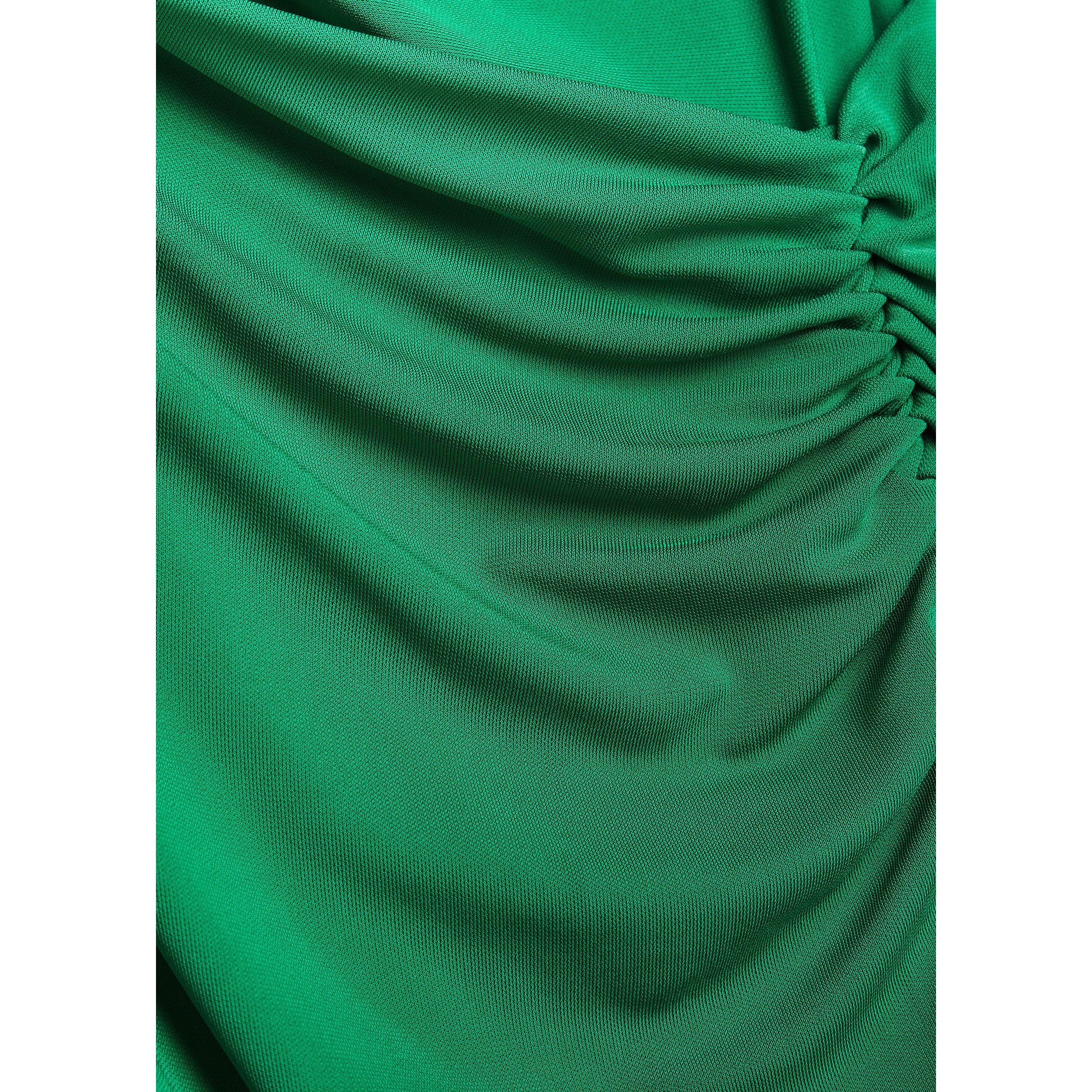 GREEN - Jonathan Simkhai - LD ACACIA DRAPED JERSEY DRESS - 4