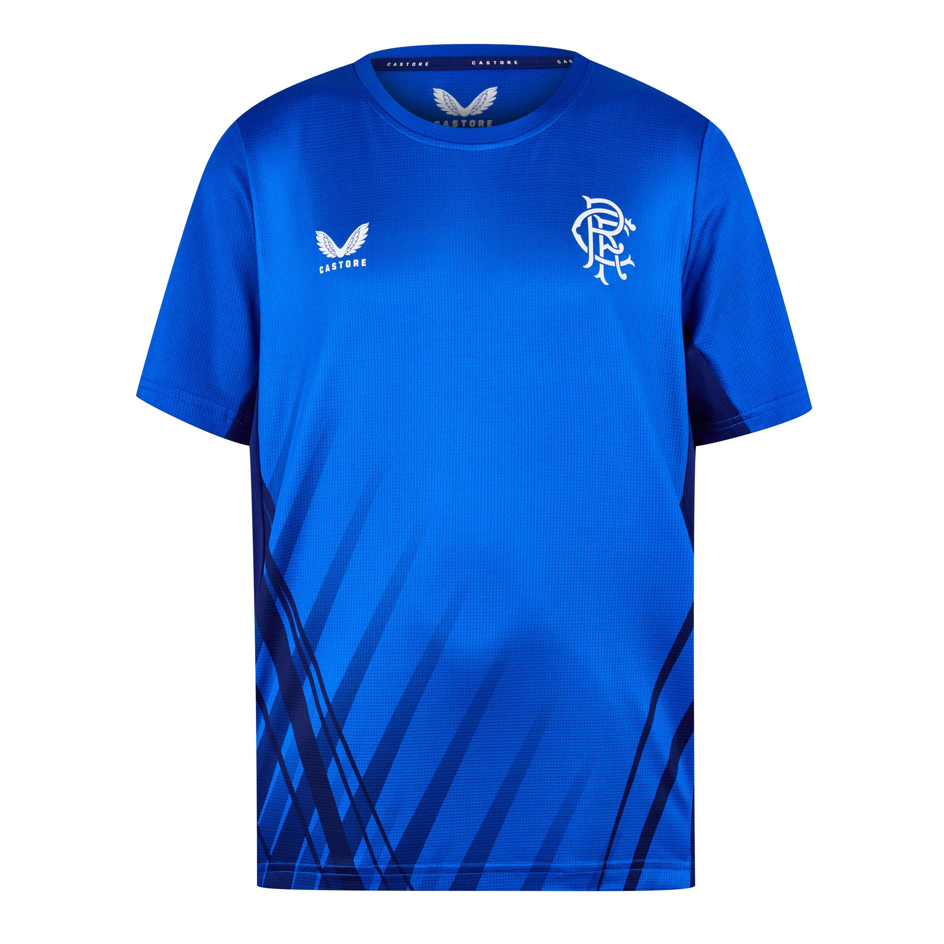 Blue - Castore - Rangers Training T-shirt 2022 2023 Juniors - 1