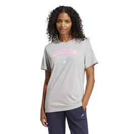 adidas Collegiate Graphic T shirt Womens