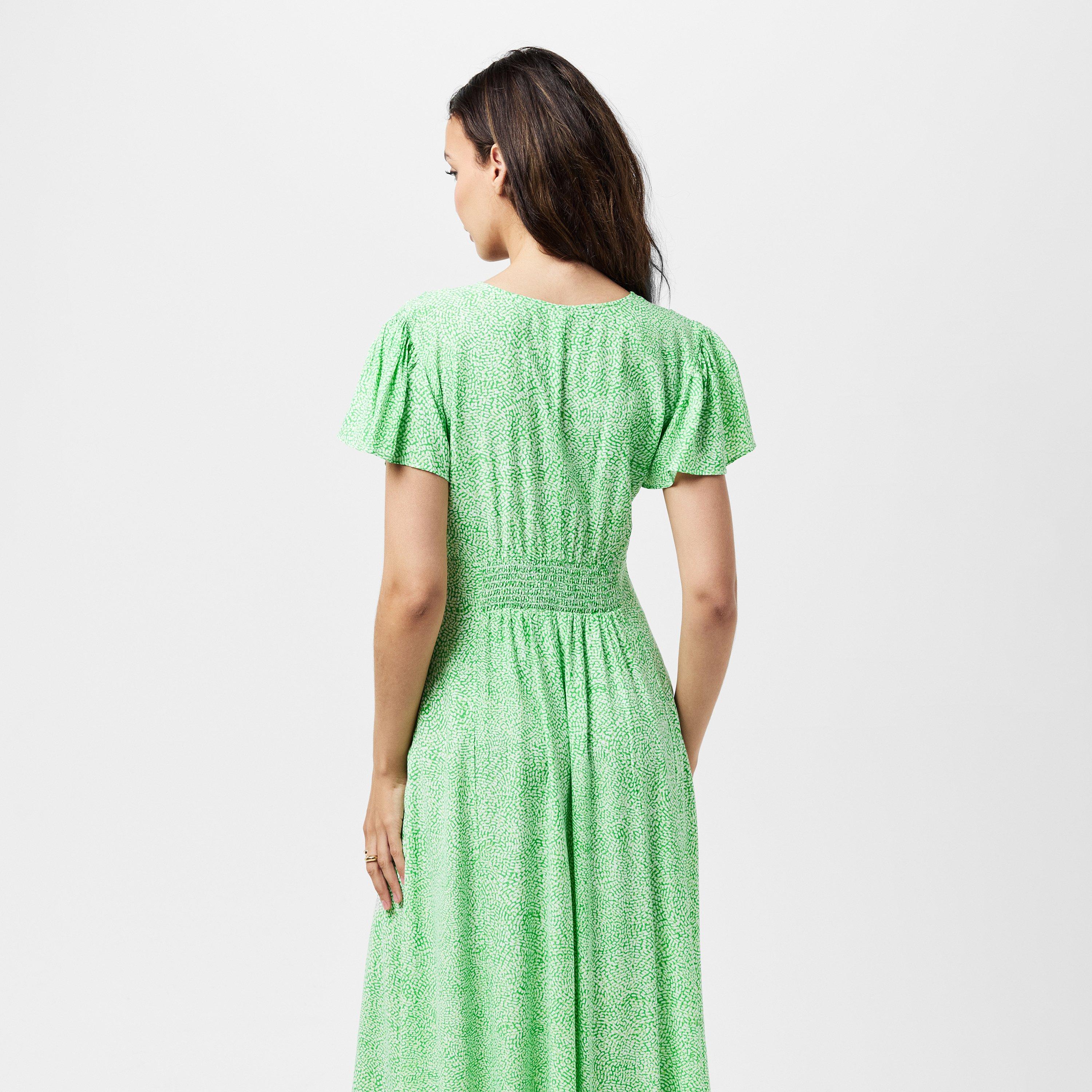 Minted Green - French Connection - Women's Bernice Tea Dress - 4