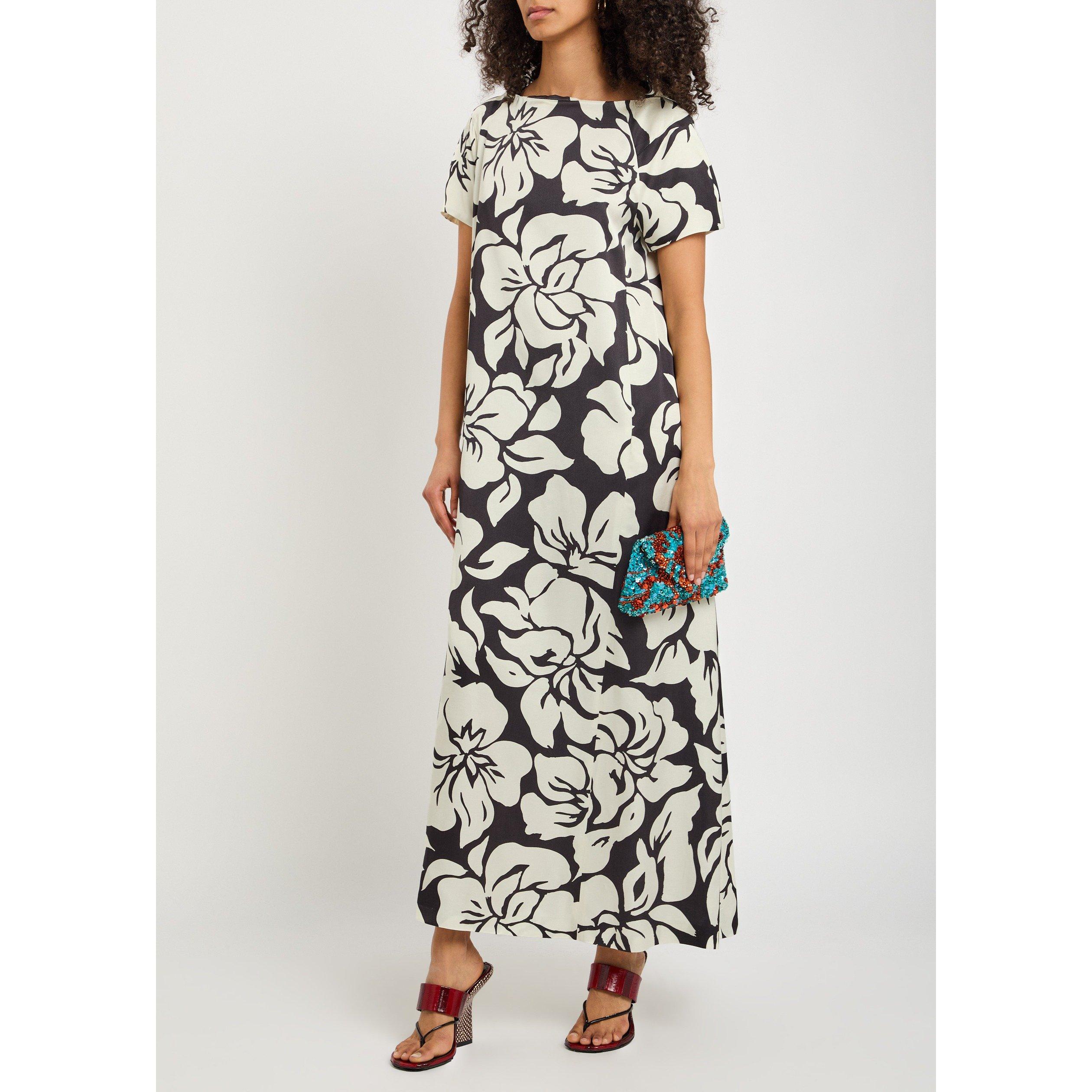 BLACK - Dries Van Noten - 05140-DAVITA 3189 W.W.DRESS - 5