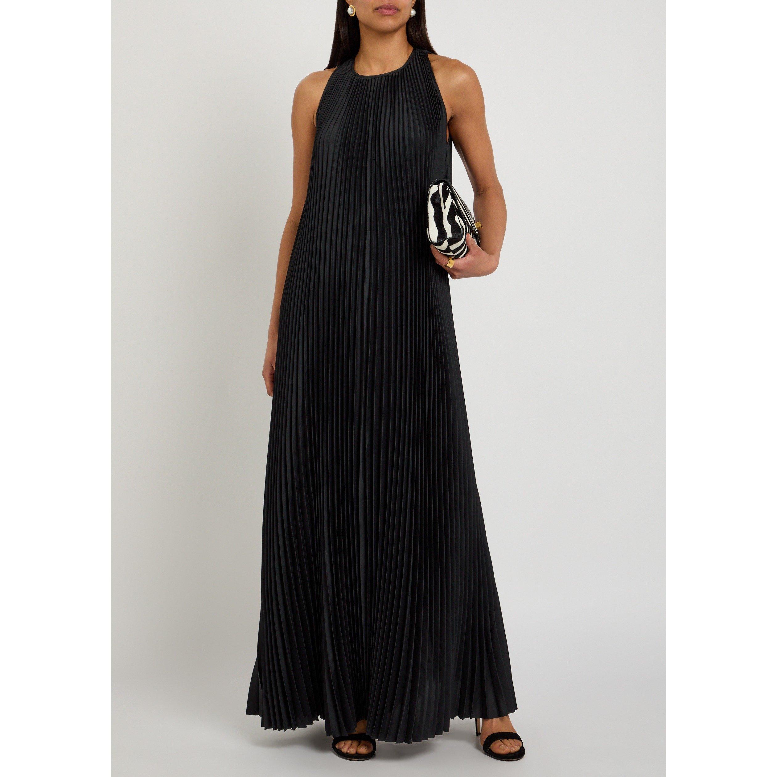 BLACK - Joseph - CHENES-DRESS-IRREGULAR PLEATS - 5