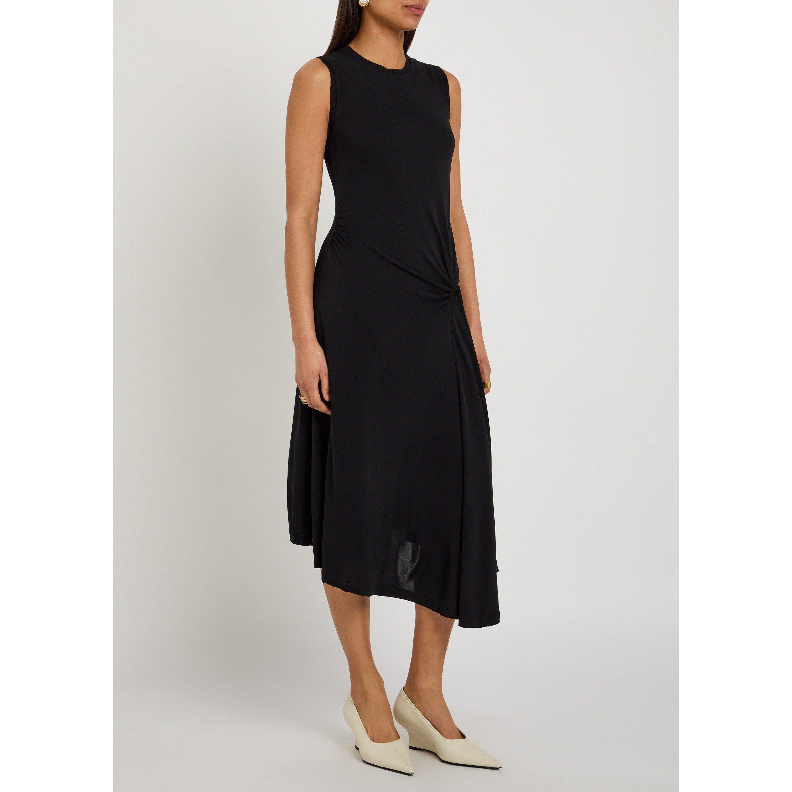 BLACK - Joseph - Women's Cheikh Viscose Slinky Dress - 2