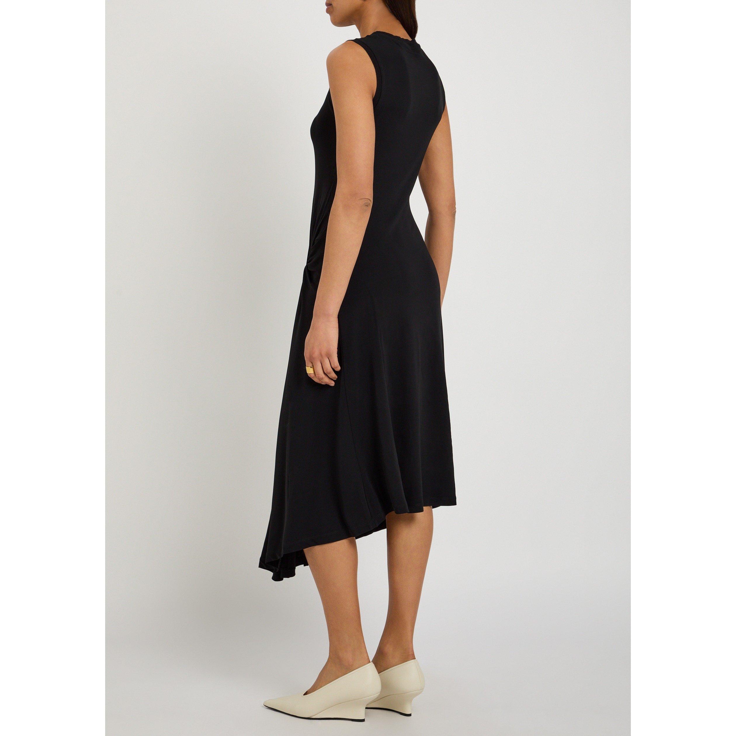 BLACK - Joseph - Women's Cheikh Viscose Slinky Dress - 3