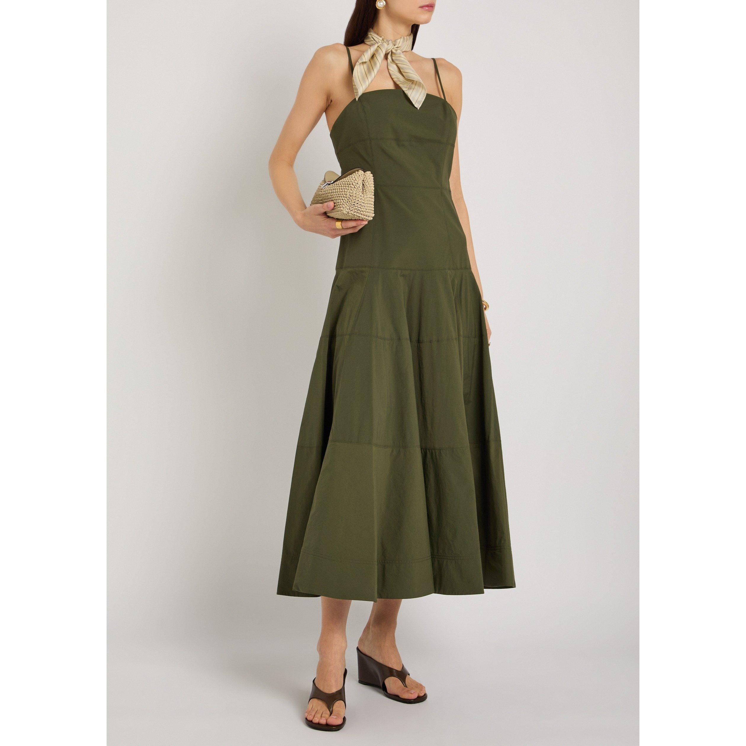 DARK GREEN - Veronica Beard - LD ILONA DRESS - 5