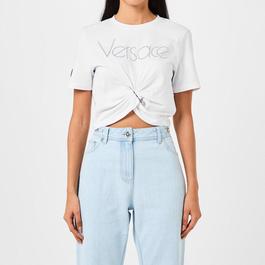 Versace Diamante Pin T Shirt