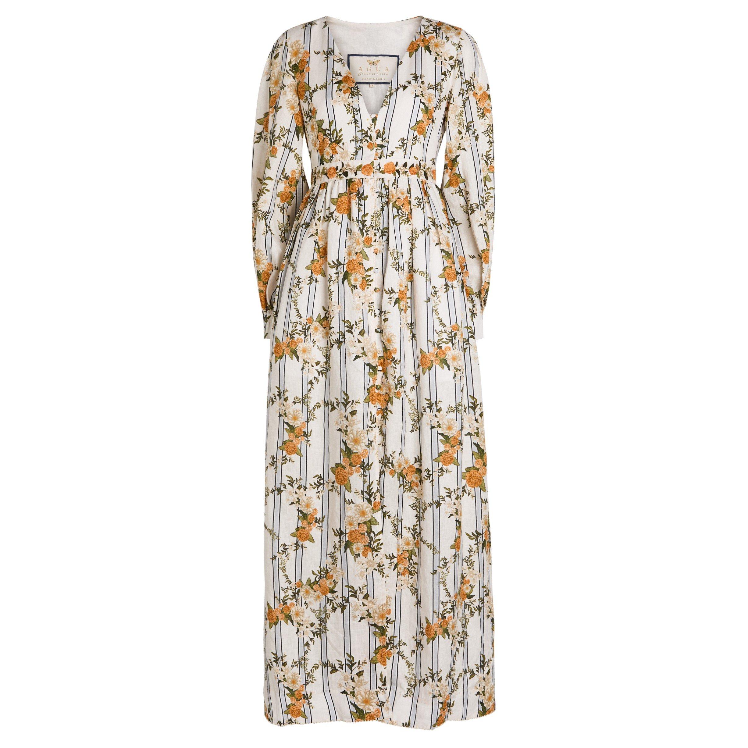 MULTICOLOURED - Agua by Agua Bendita - LD FRAMBUESA VALLE LG DRESS - 1