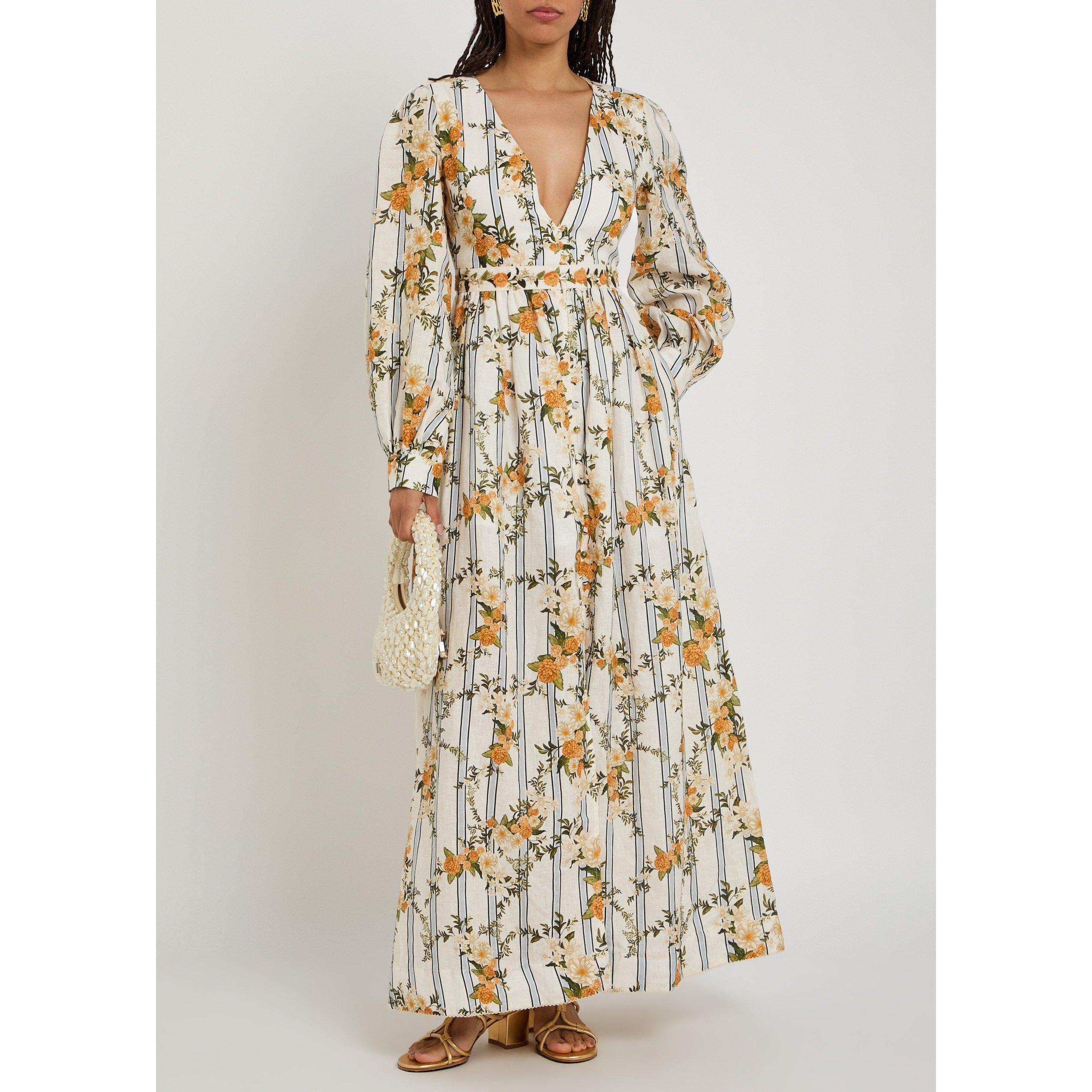 MULTICOLOURED - Agua by Agua Bendita - LD FRAMBUESA VALLE LG DRESS - 5