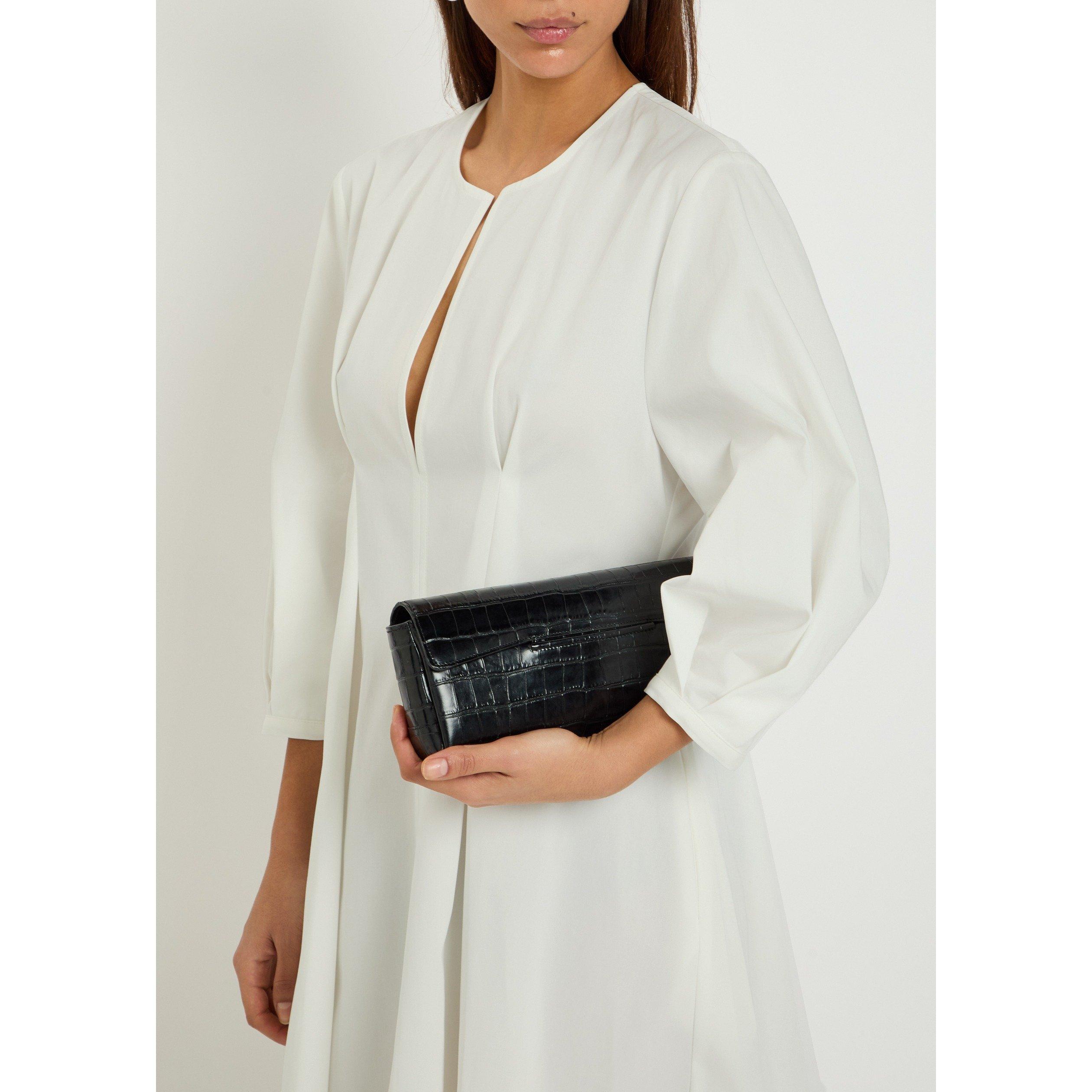 WHITE - Toteme - Balloon sleeve cotton dress - 4