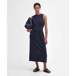 Barbour Maisie Sleeveless Midi Dress