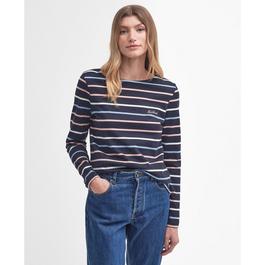 Barbour Hawkins Striped Long-Sleeved T-Shirt