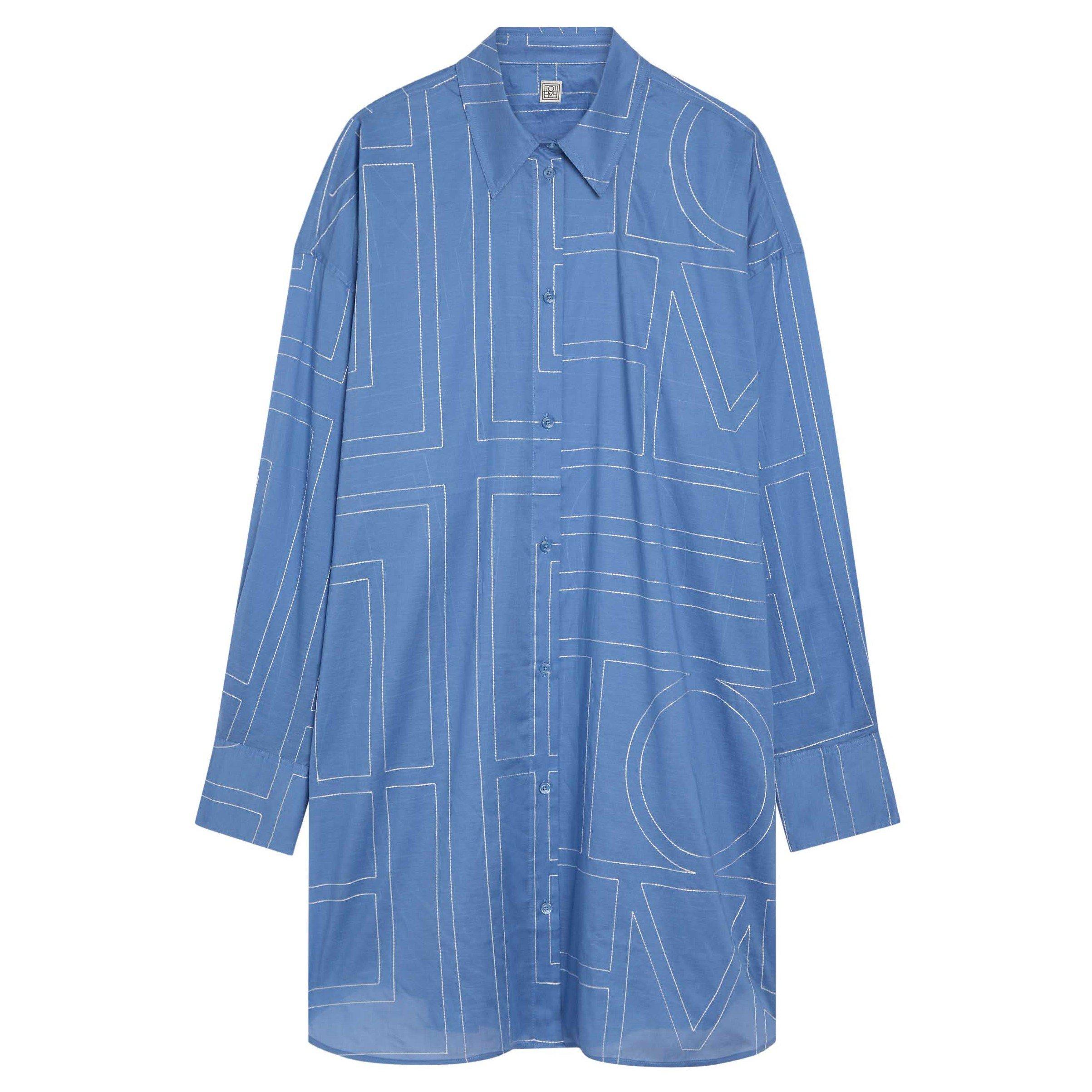 BLUE - Toteme - Long summer shirt