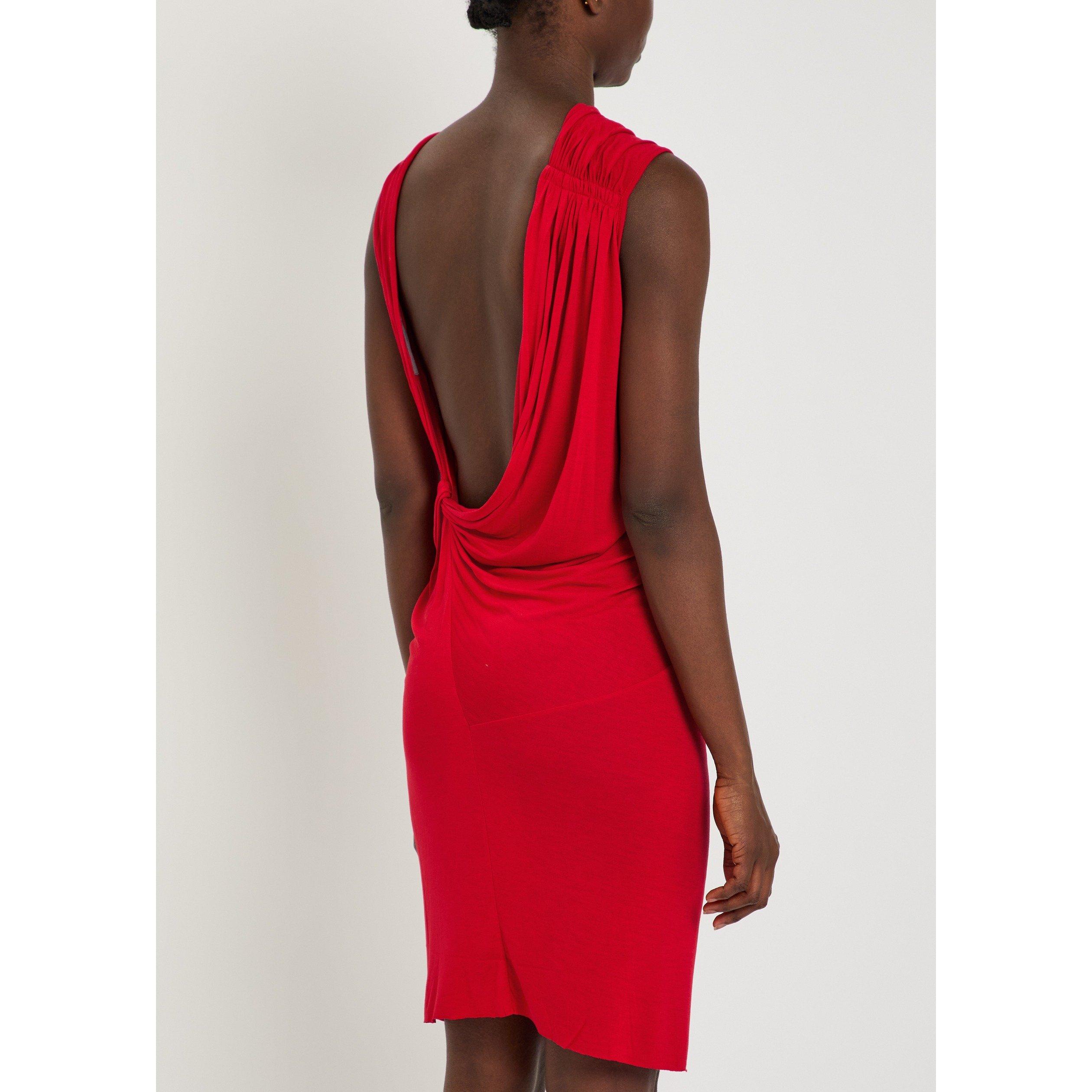 RED - Rick Owens - SHAILEE MINI DRESS - 3