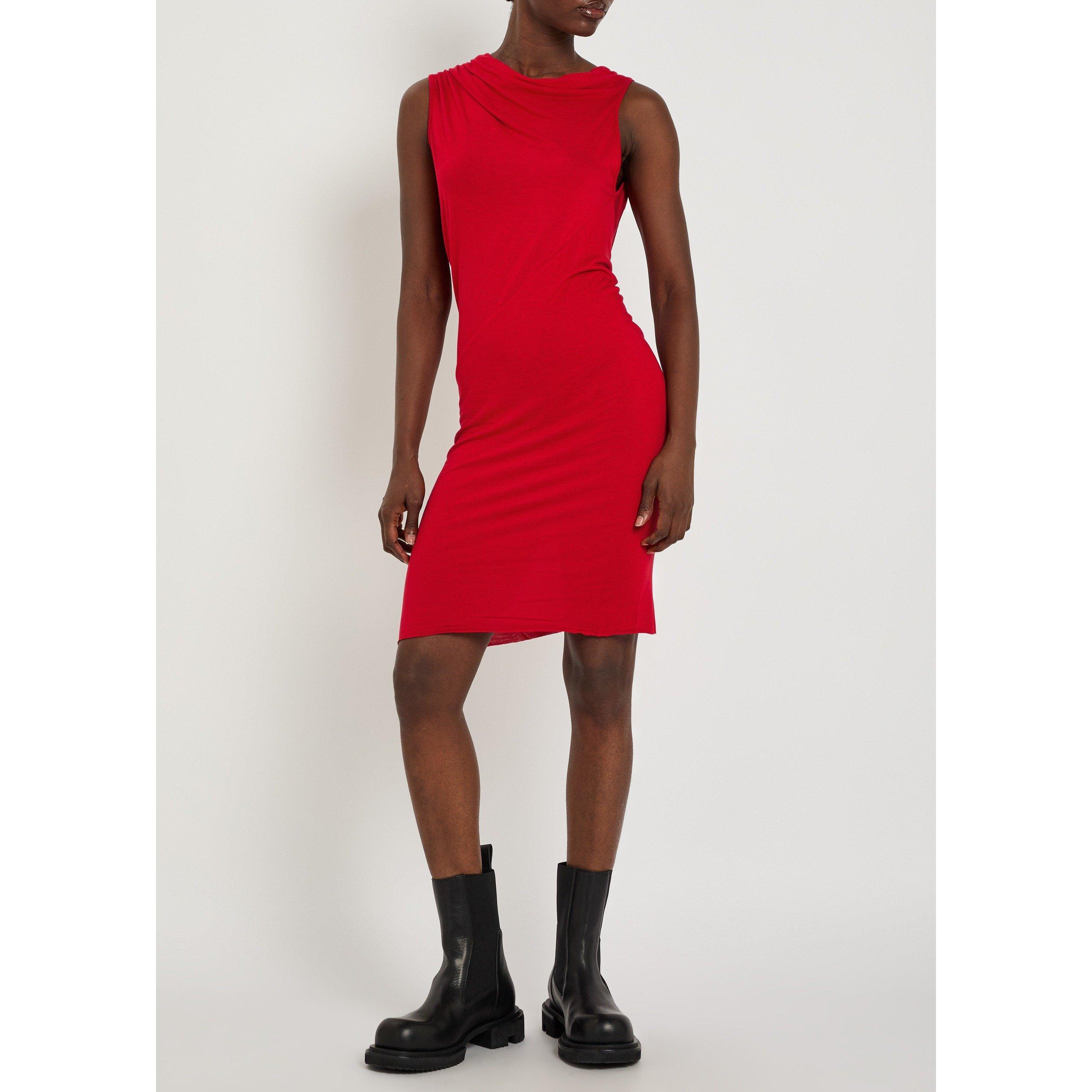 RED - Rick Owens - SHAILEE MINI DRESS - 5