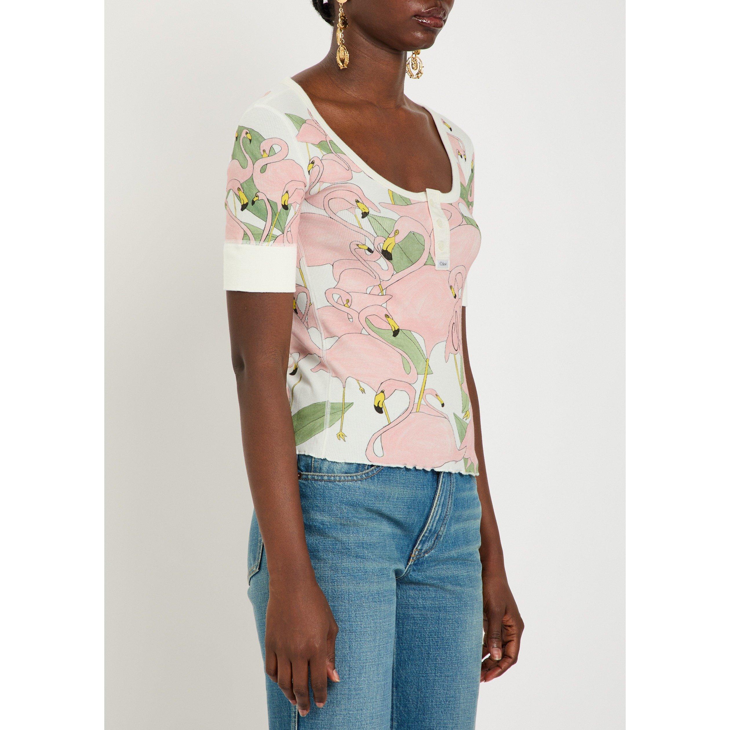IVORY - Chloe - Women's Cotton Slim-Fit T-Shirt - 2
