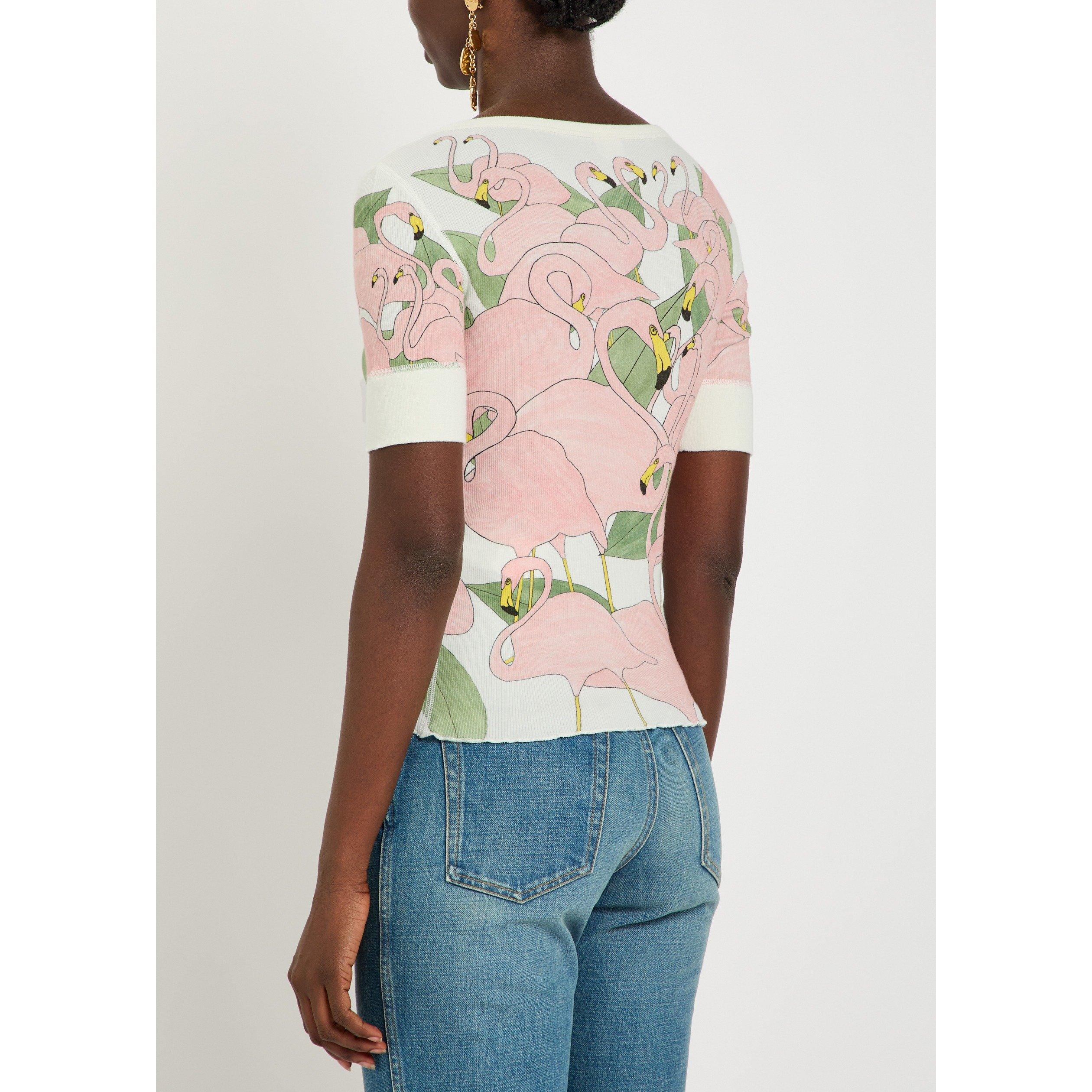 IVORY - Chloe - Women's Cotton Slim-Fit T-Shirt - 3