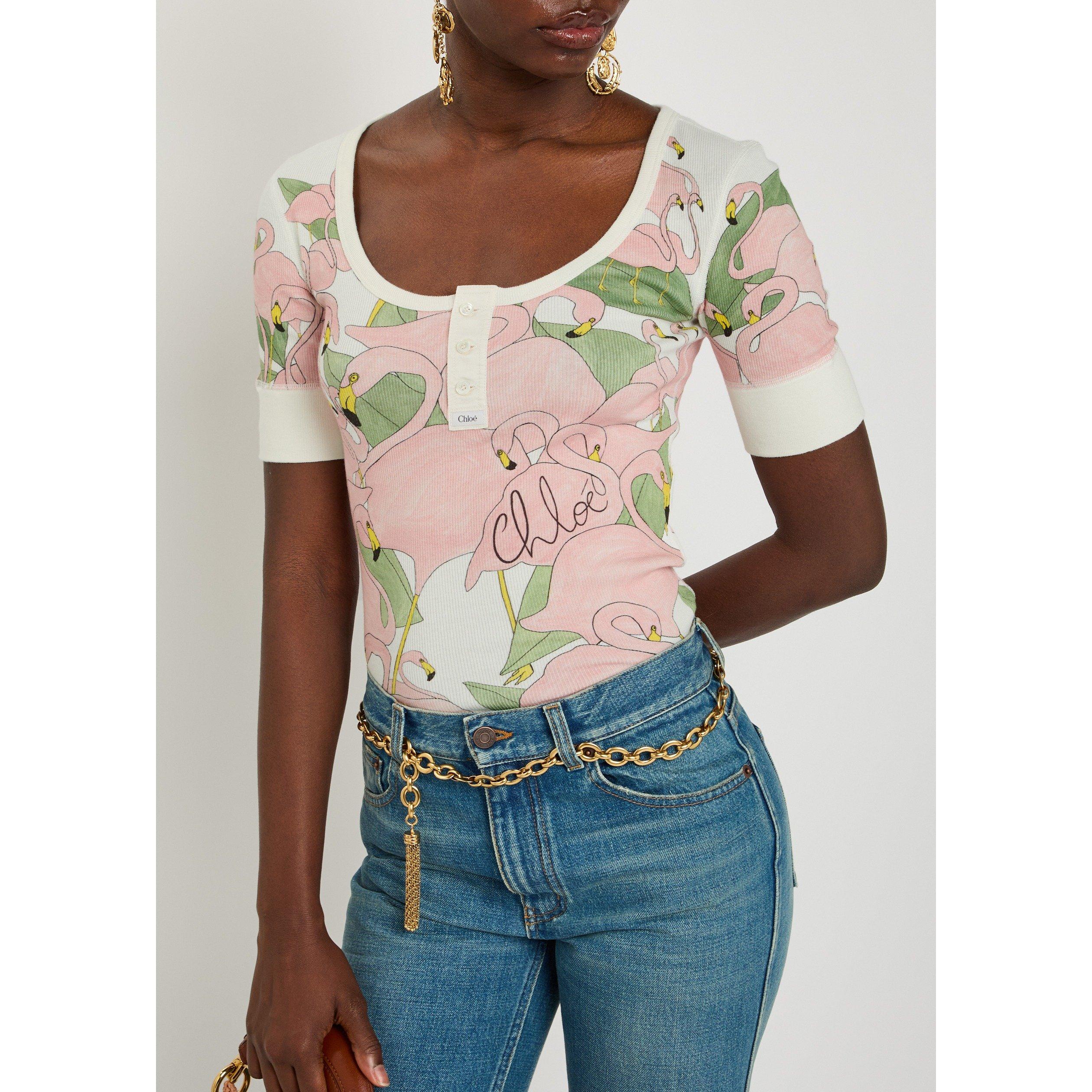 IVORY - Chloe - Women's Cotton Slim-Fit T-Shirt - 4