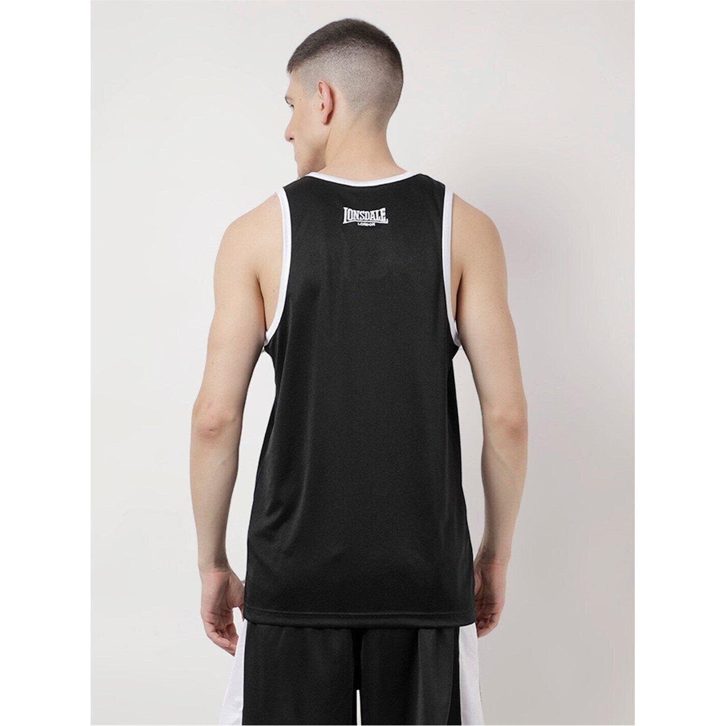 Black/White - Lonsdale - Boxing Vest - 2
