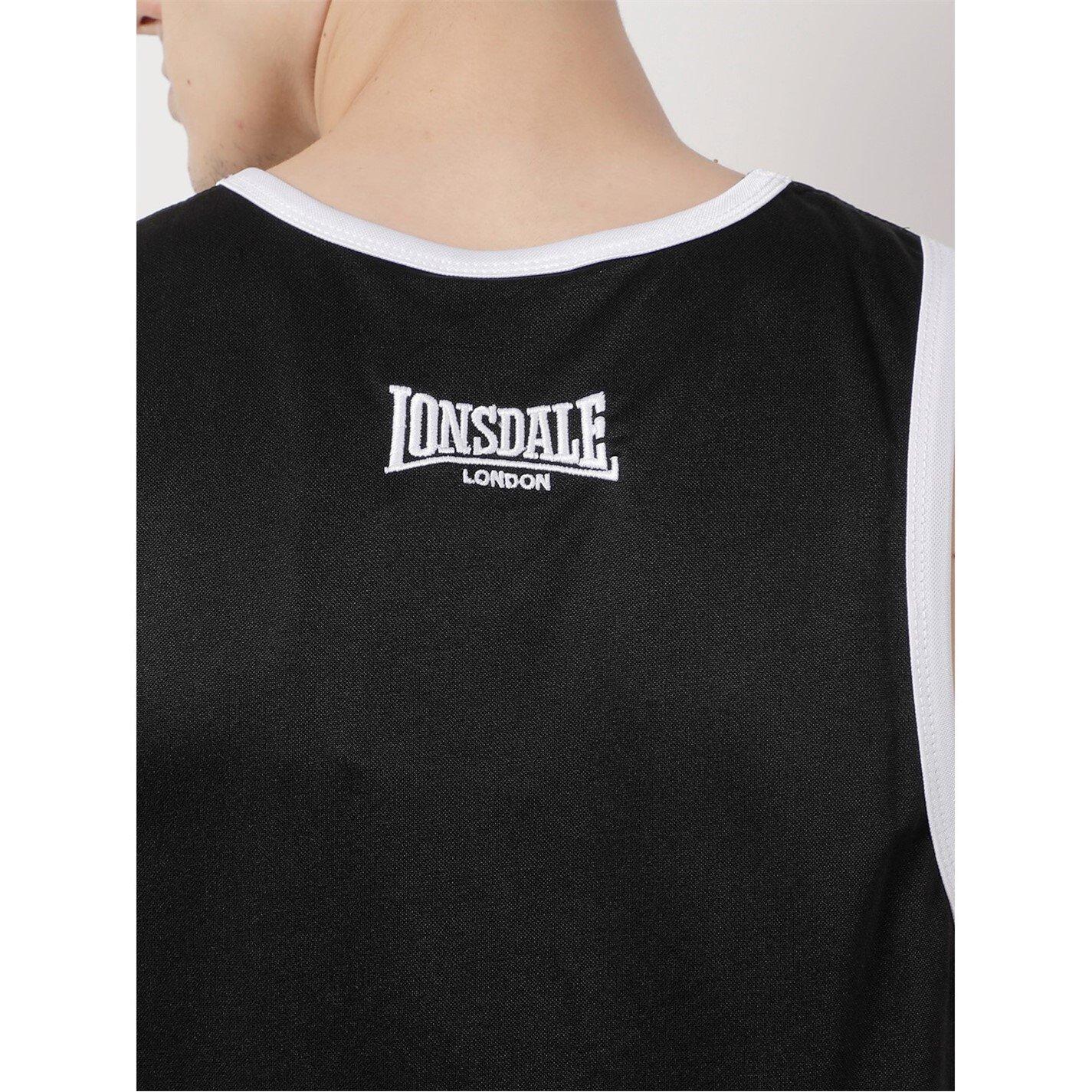 Black/White - Lonsdale - Boxing Vest - 4
