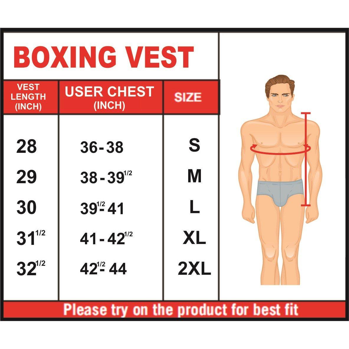 Blue/White - Lonsdale - Lightweight Tear-Resistant Boxing Vest - 5