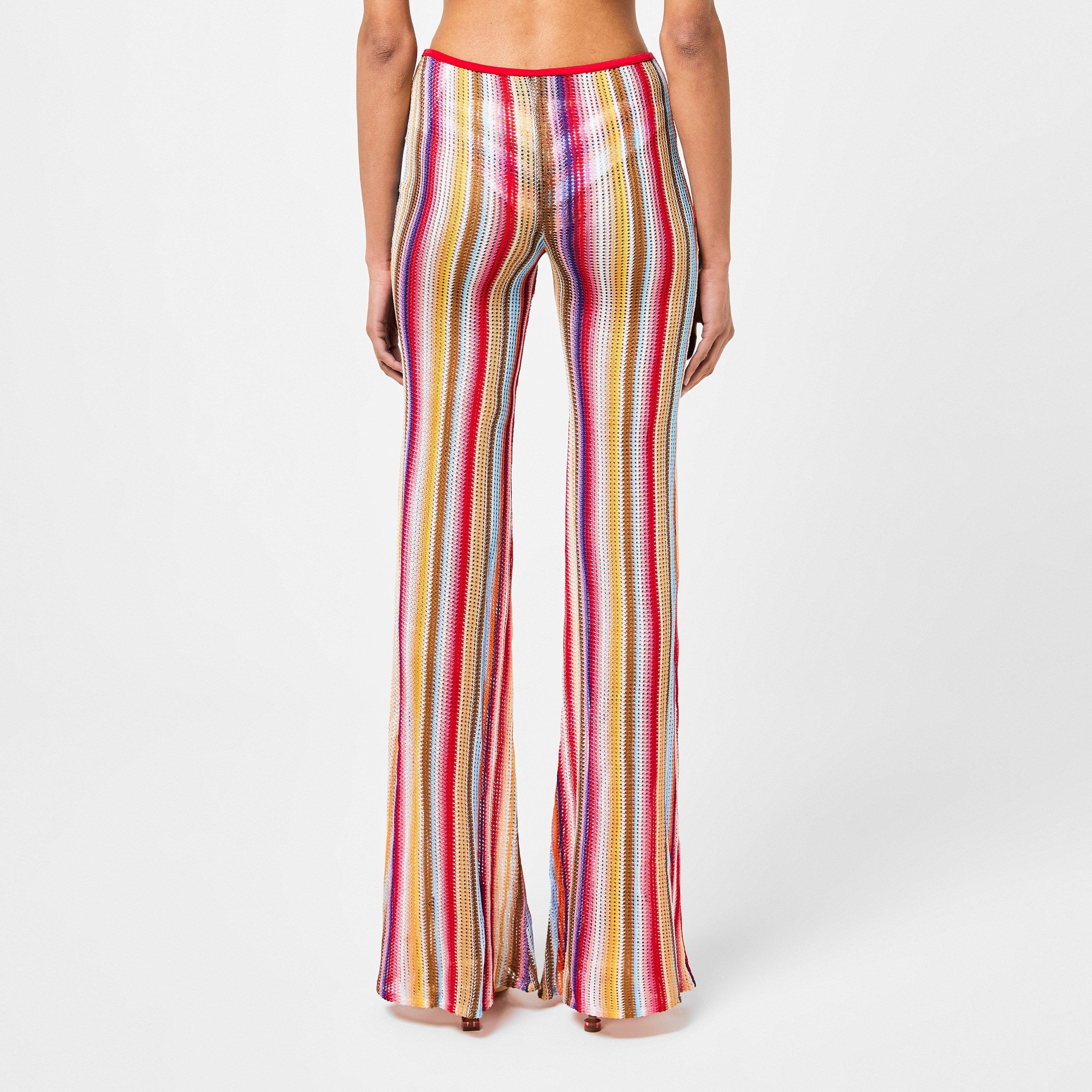 Multi Red - Missoni - Flared Trousers - 3