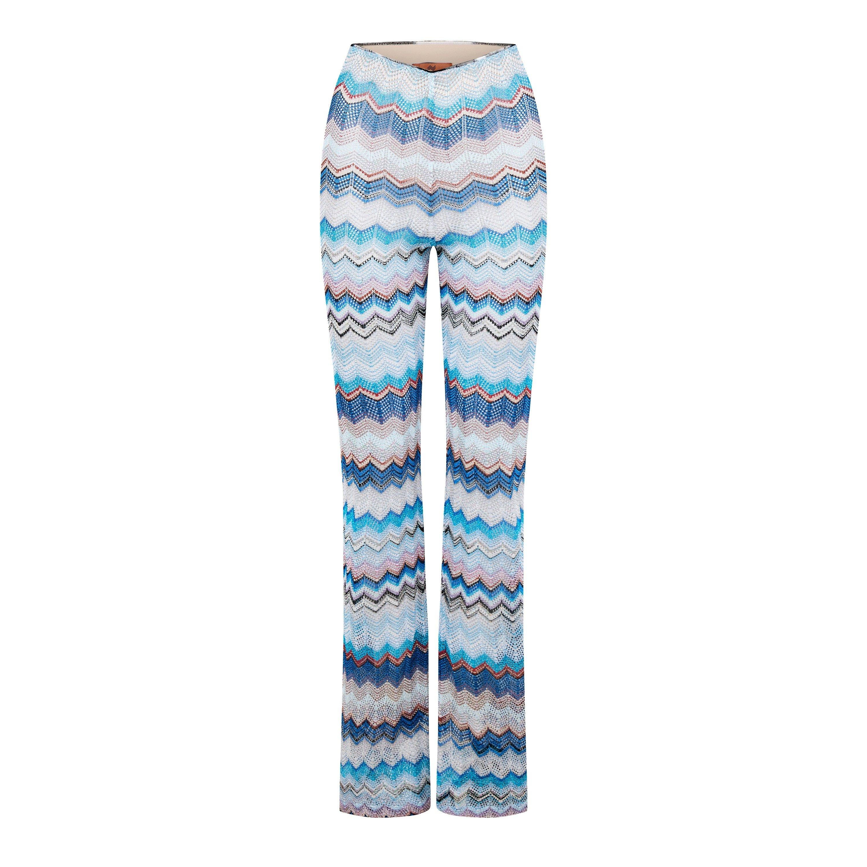 Multi Blue - Missoni - Trousers - 5