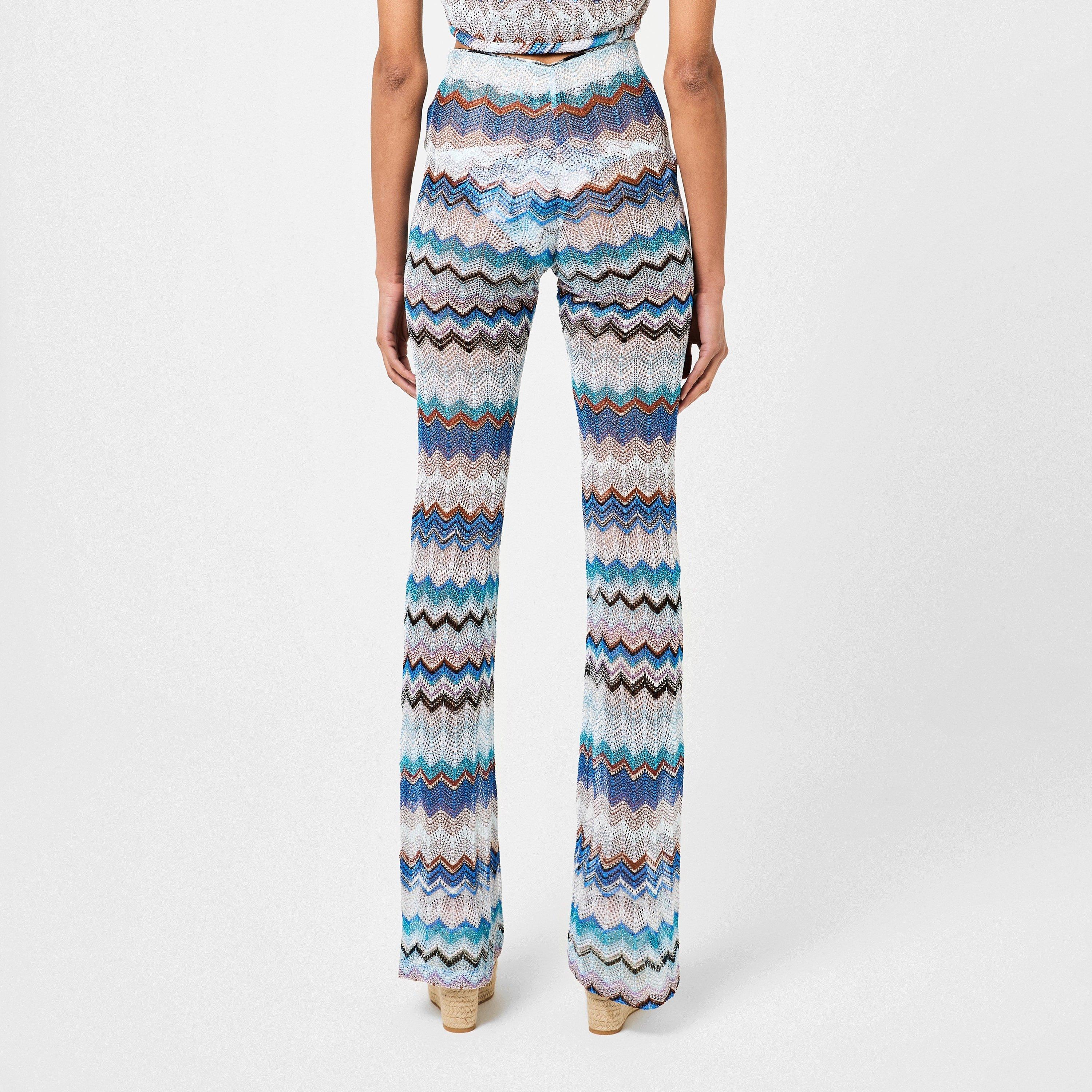 Multi Blue - Missoni - Trousers - 3