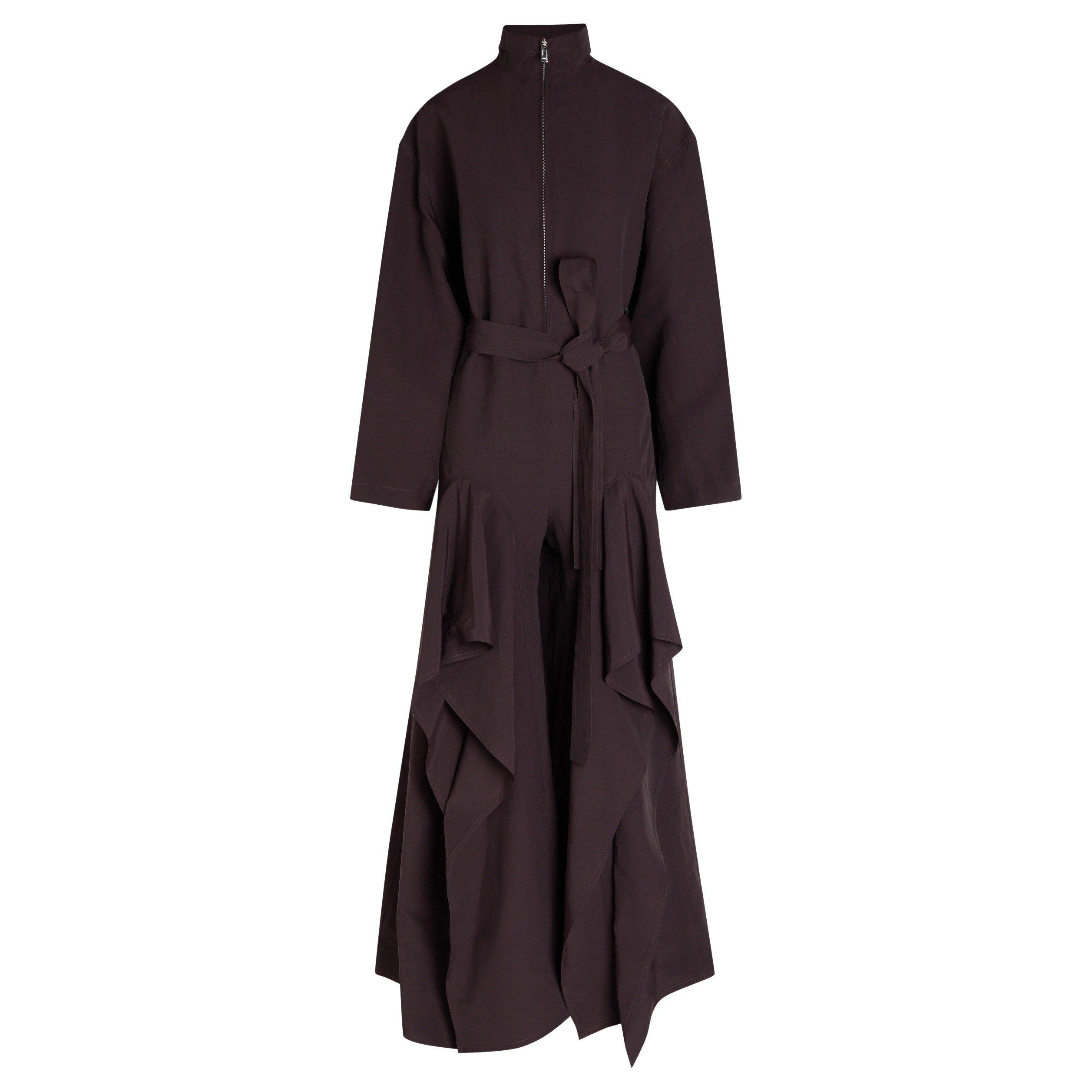 AUBERGINE - Alaia - Ruffle Jumpsuit - 1