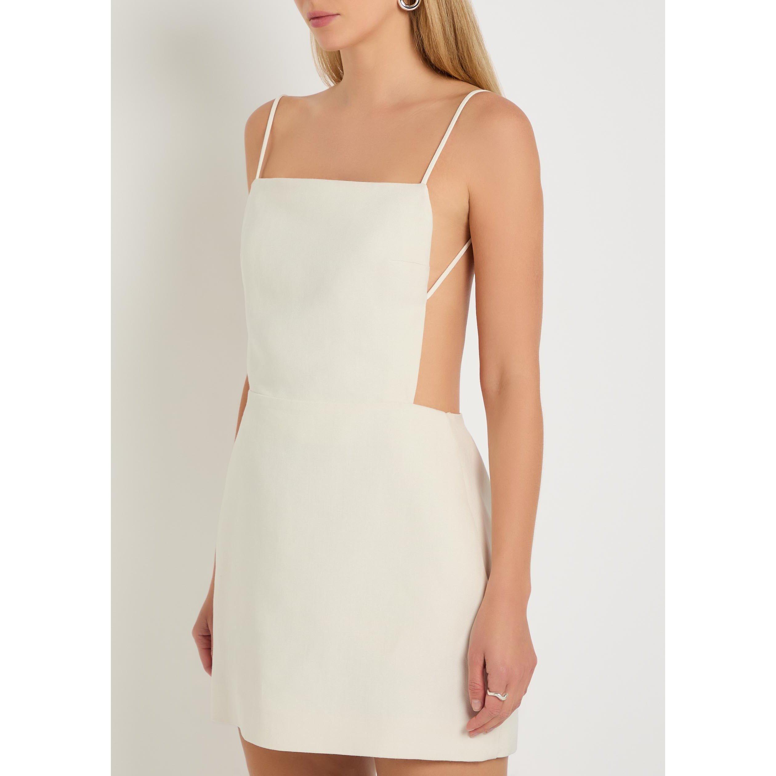 OFF WHITE - Calvin Klein - HENRIETTA WOMENS DRESS - 2