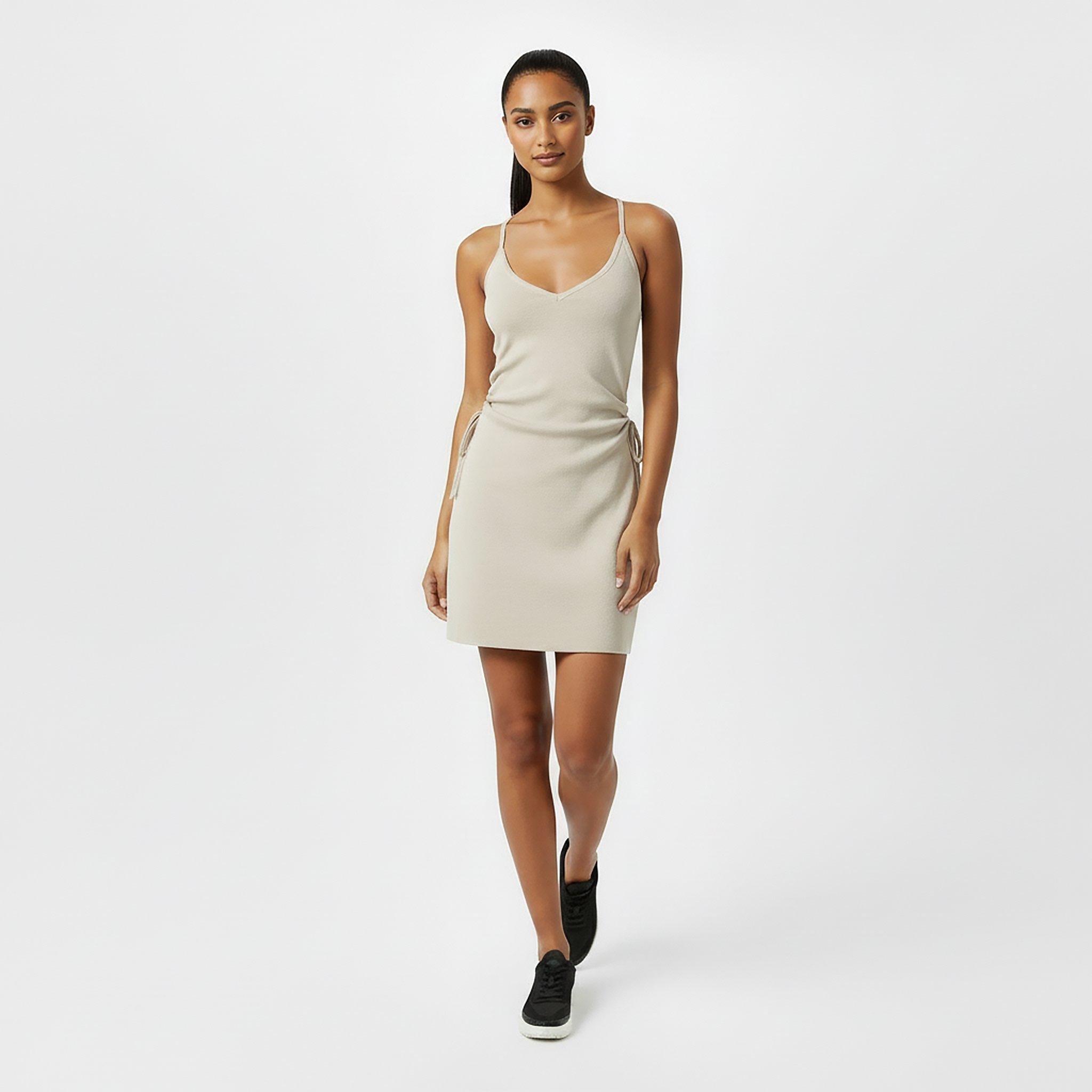 Stone - Jack Wills - Cut Out Knit Mini Dress - 5