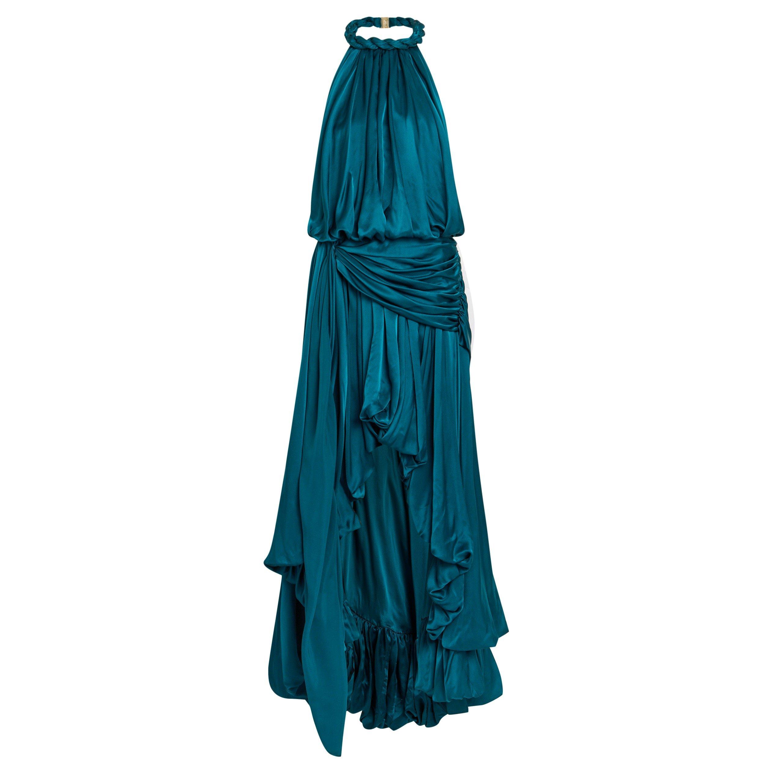 BLUE - Zimmermann - Alchemy Halter Dress