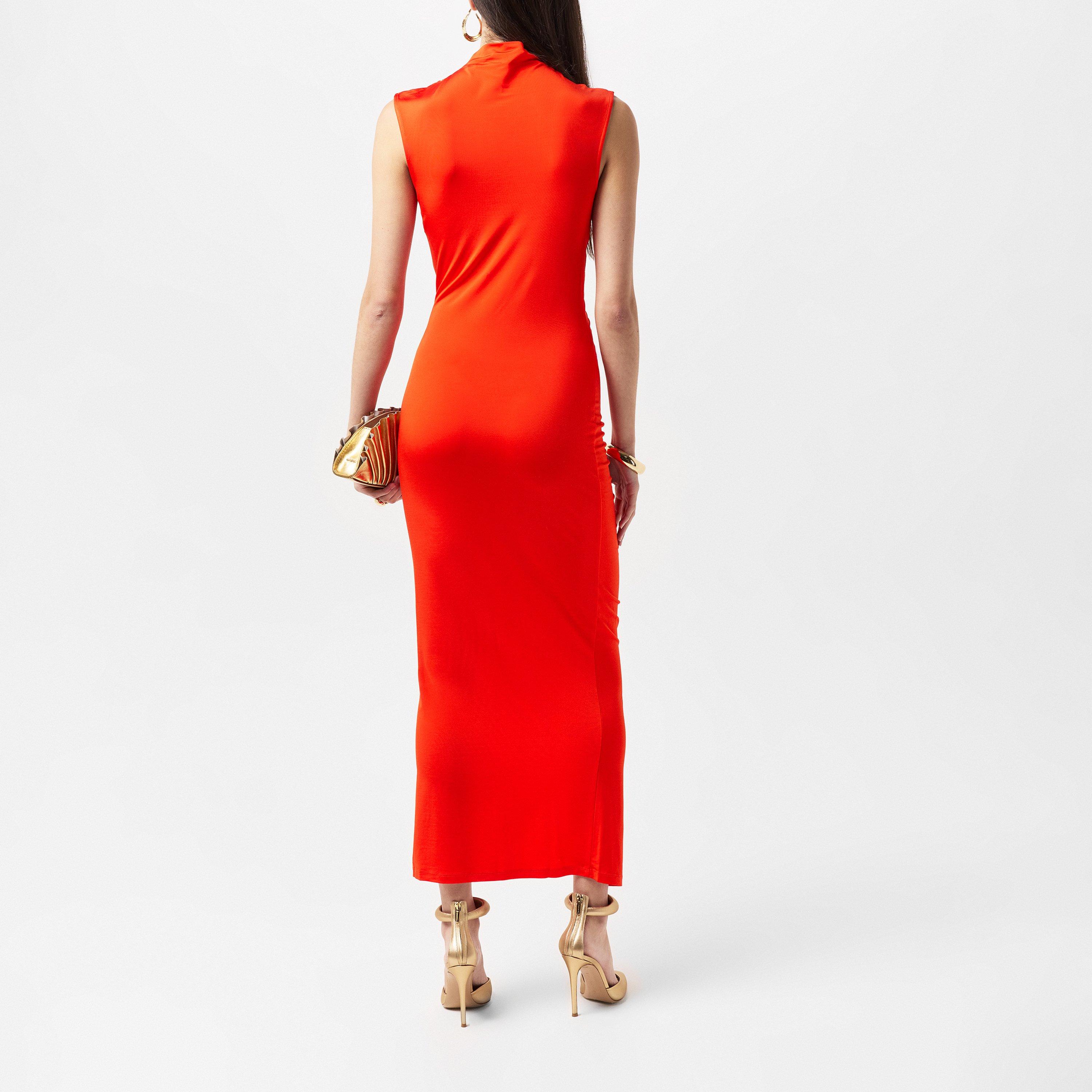 brt-red - Ted Baker - Women's Berryan Jersey Dress - 3
