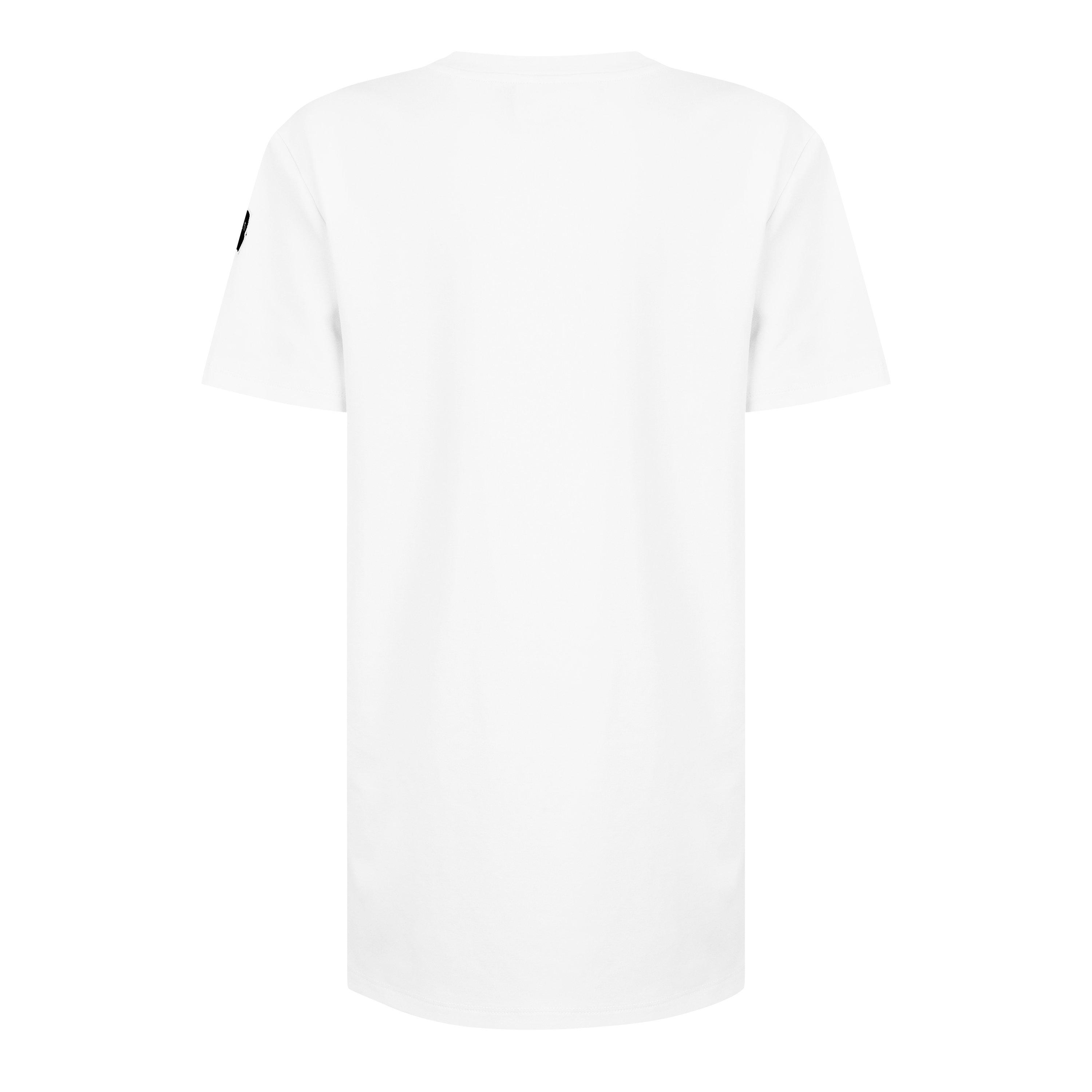 White - DKNY - Women's Varsity Baby Tee - 6